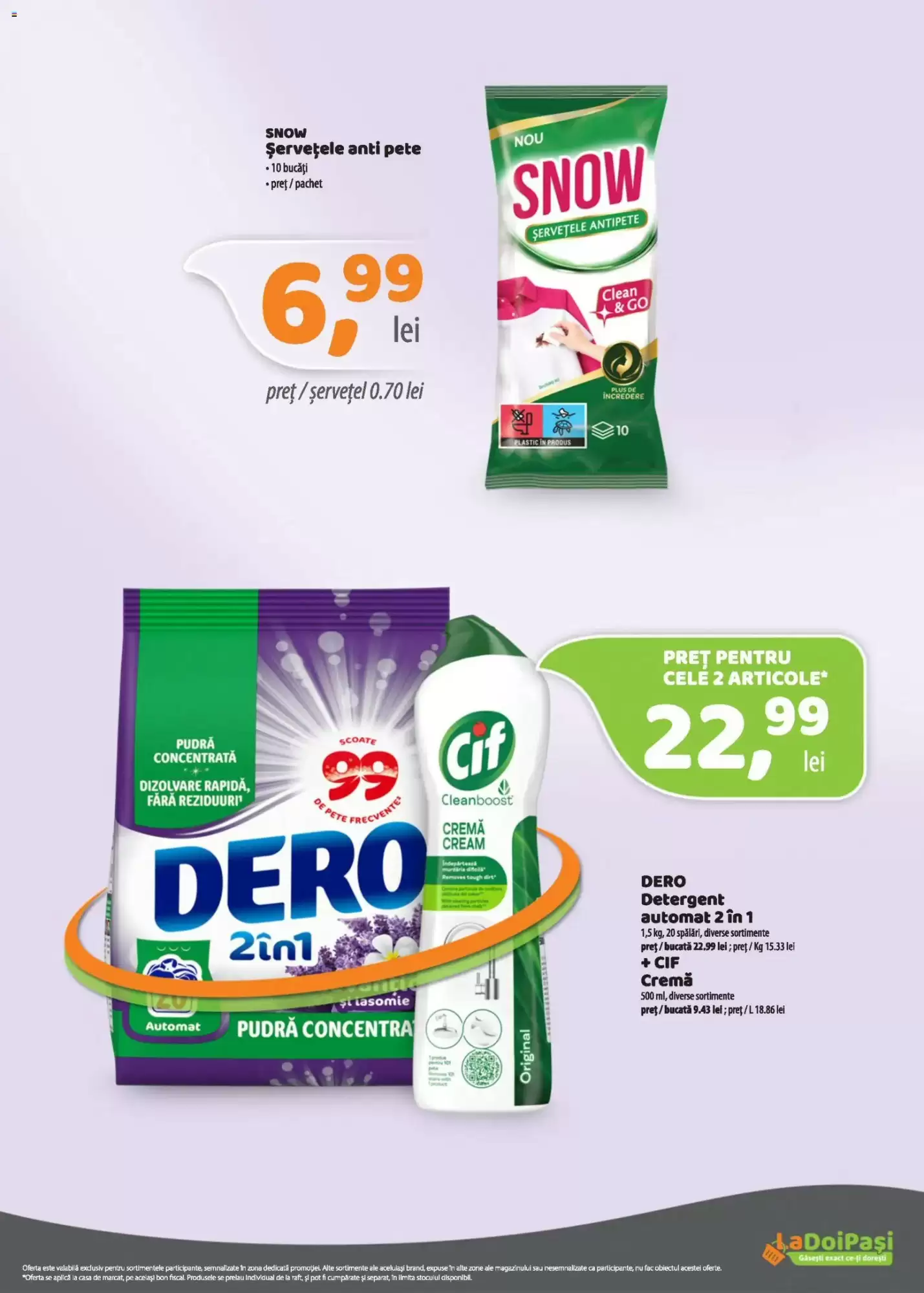 Catalogul cu oferte La Doi Pasi valabil de la 16.10.2026 - Pagina 13.