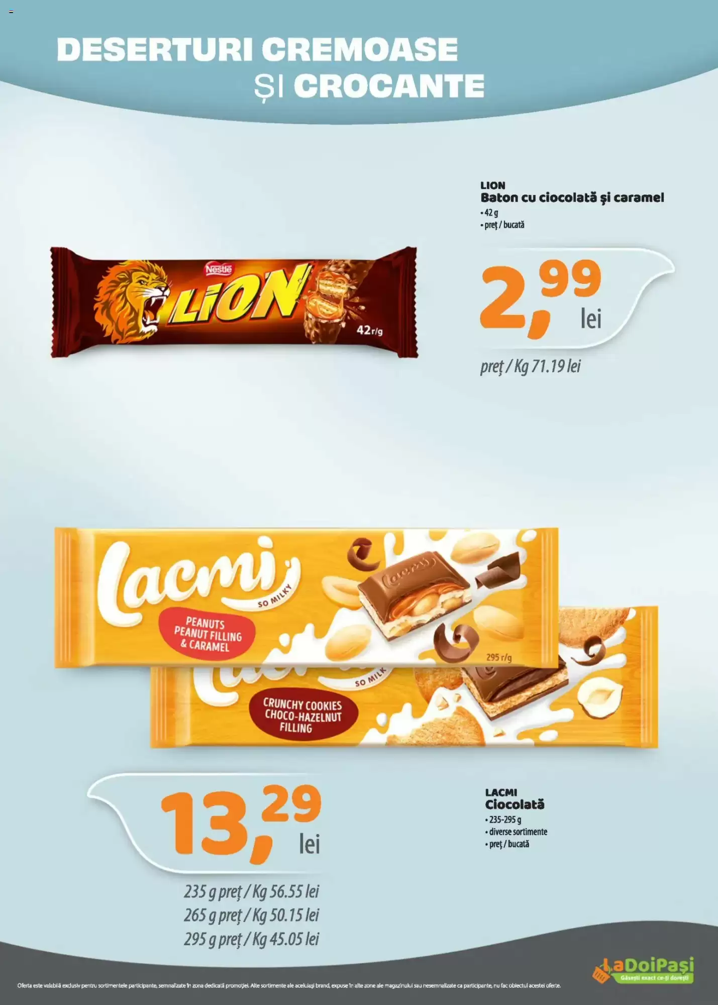 Catalogul cu oferte La Doi Pasi valabil de la 16.10.2026 - Pagina 6.