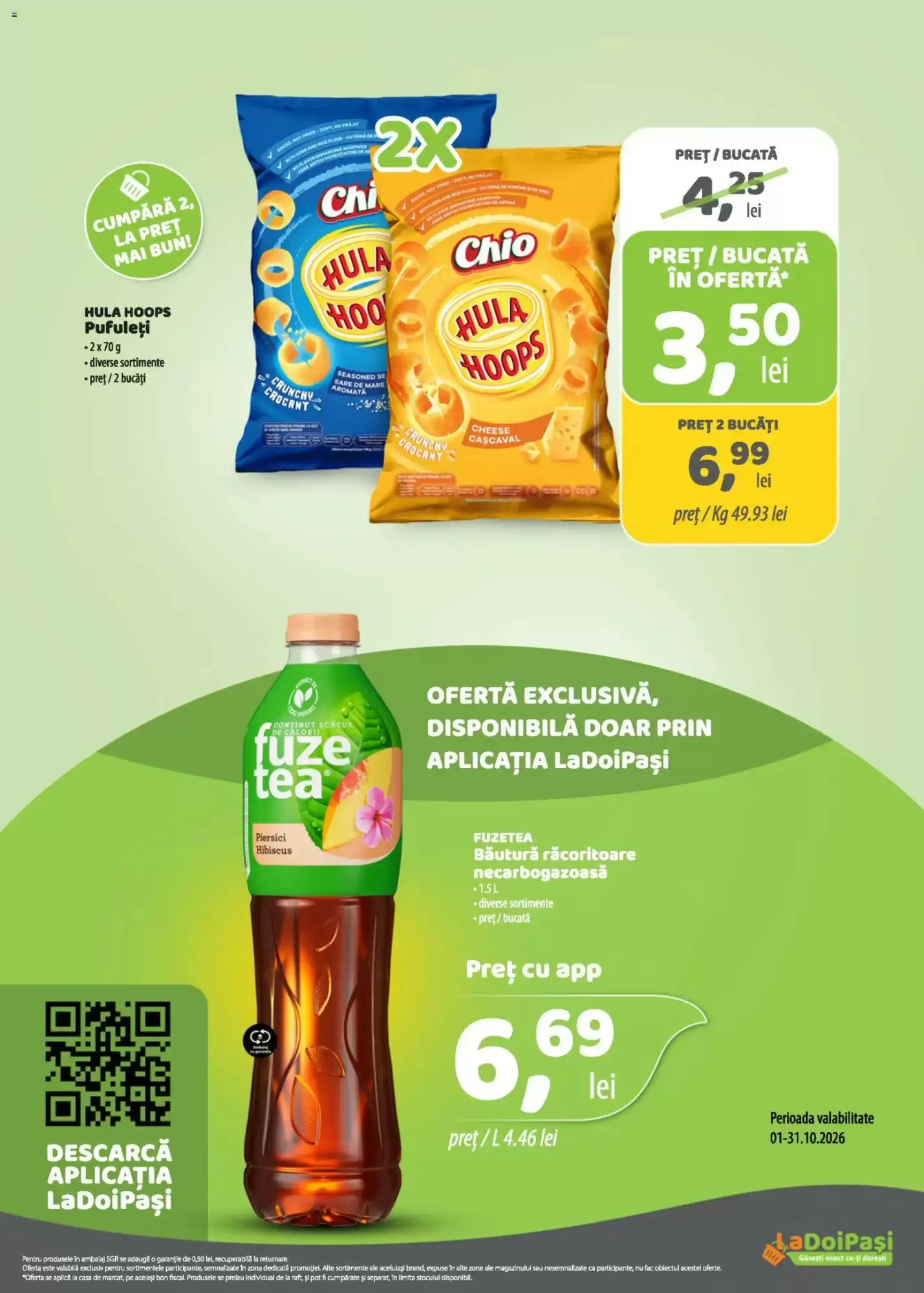 Catalogul cu oferte La Doi Pasi valabil de la 16.10.2026 - Pagina 9.
