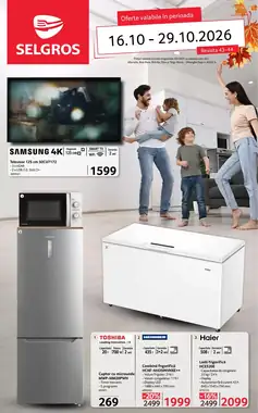 Catalogul cu oferte Selgros valabil de la 16.10.2026