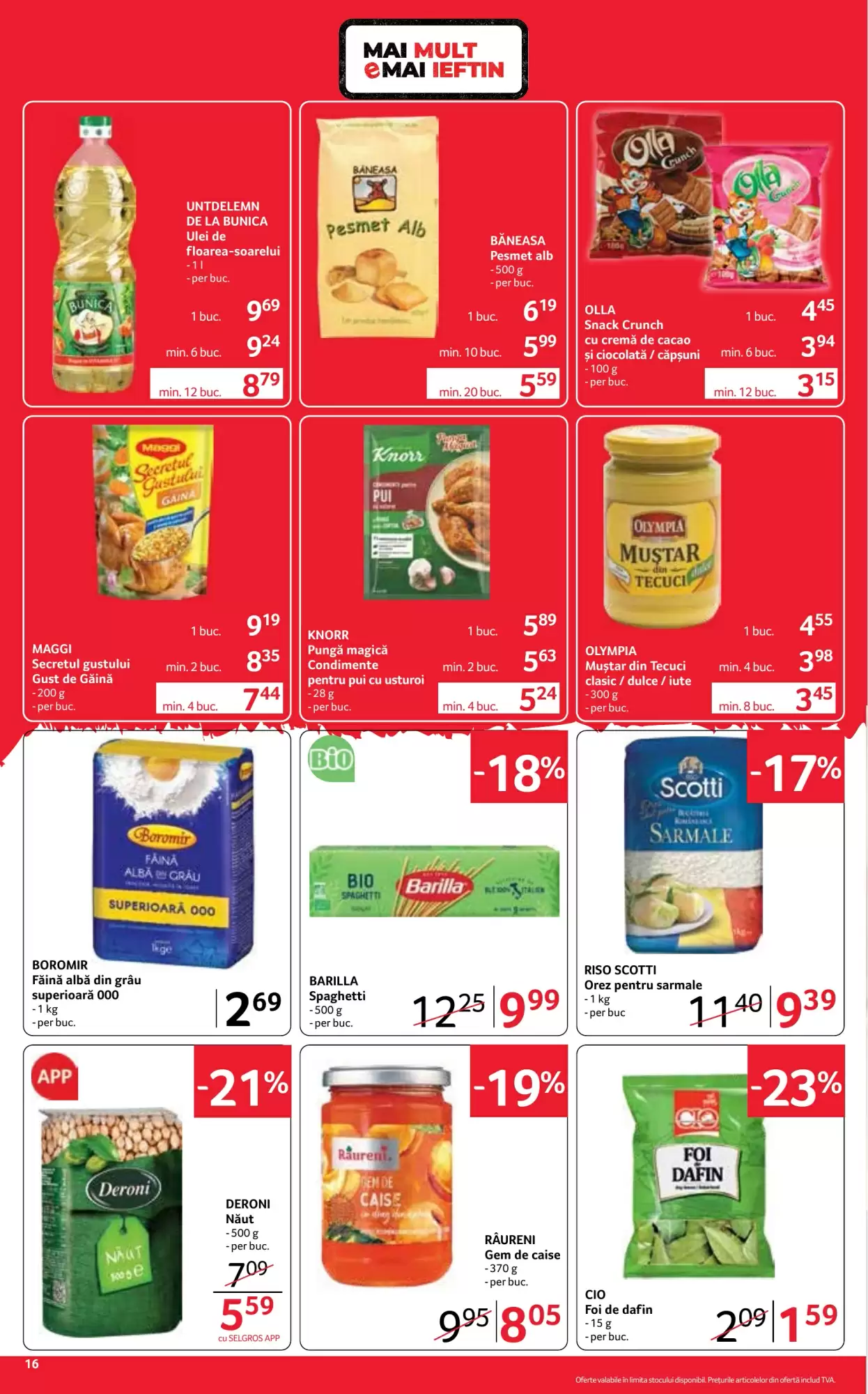 Catalogul cu oferte Selgros valabil de la 16.10.2026 - Pagina 16.