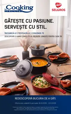 Catalogul cu oferte Selgros valabil de la 16.10.2026