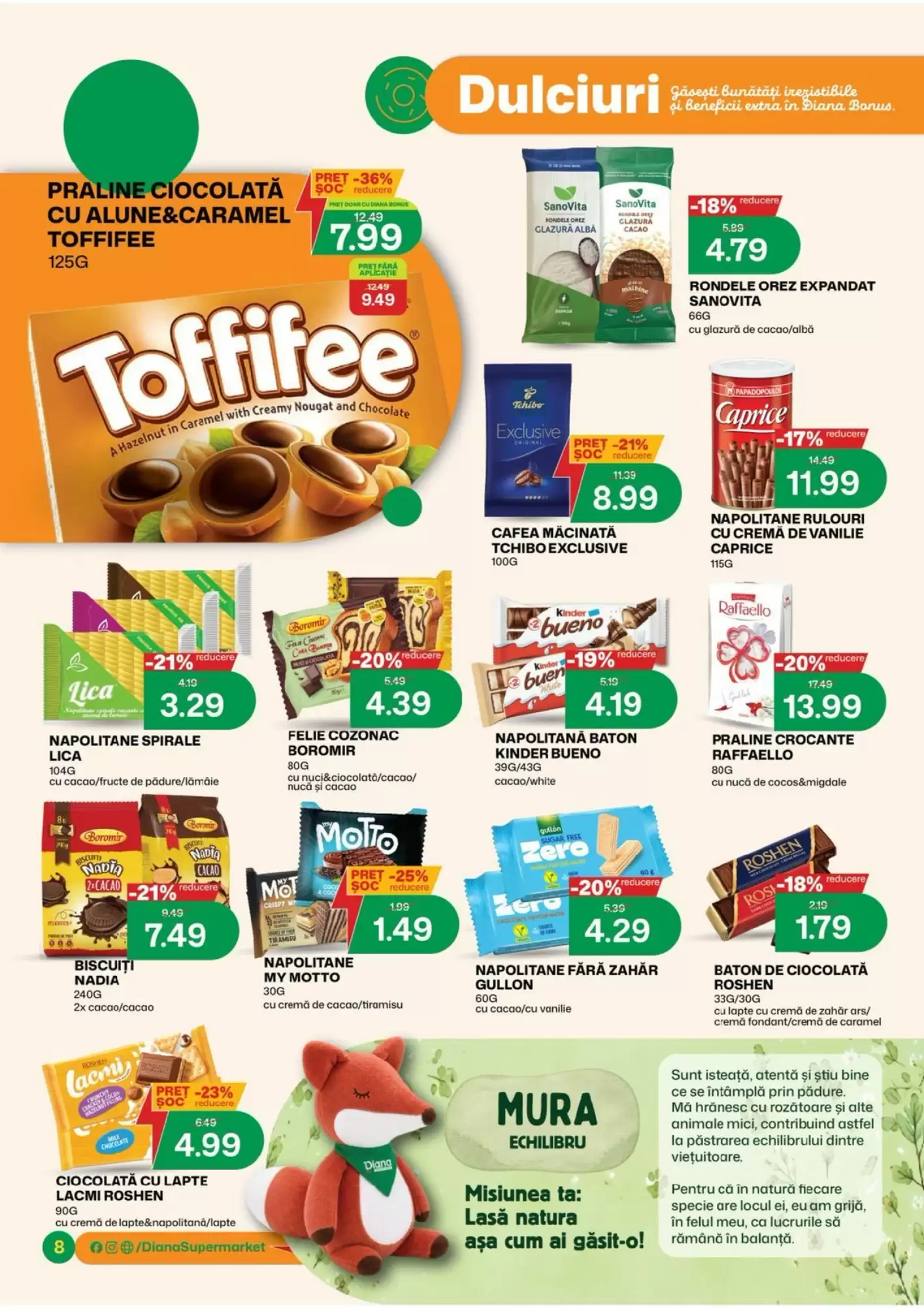 Catalogul cu oferte Diana Supermarket valabil de la 16.10.2026 - Pagina 10.