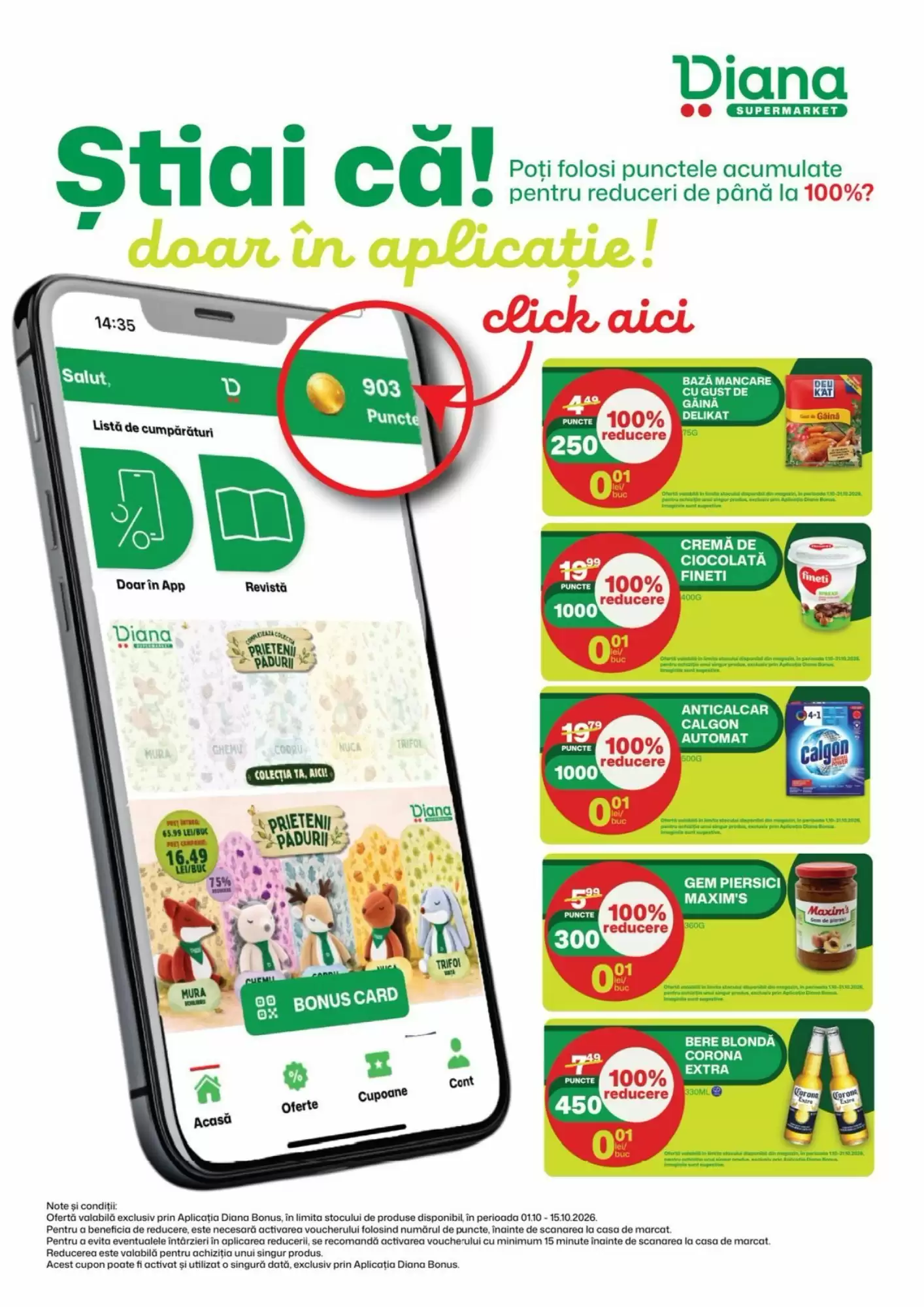 Catalogul cu oferte Diana Supermarket valabil de la 16.10.2026 - Pagina 14.