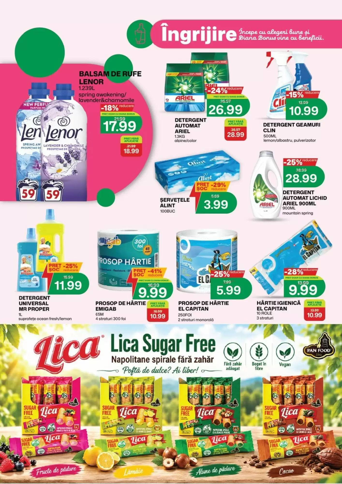 Catalogul cu oferte Diana Supermarket valabil de la 16.10.2026 - Pagina 15.
