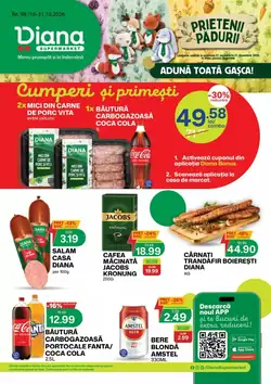 Catalogul cu oferte Diana Supermarket valabil de la 16.10.2026
