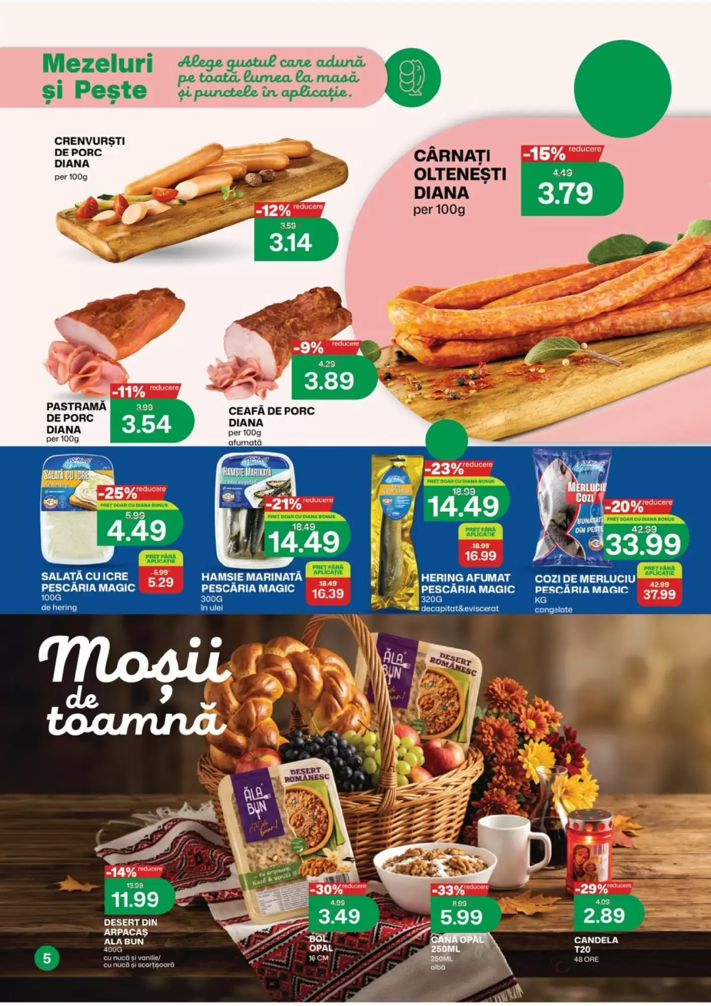 Catalogul cu oferte Diana Supermarket valabil de la 16.10.2026 - Pagina 4.