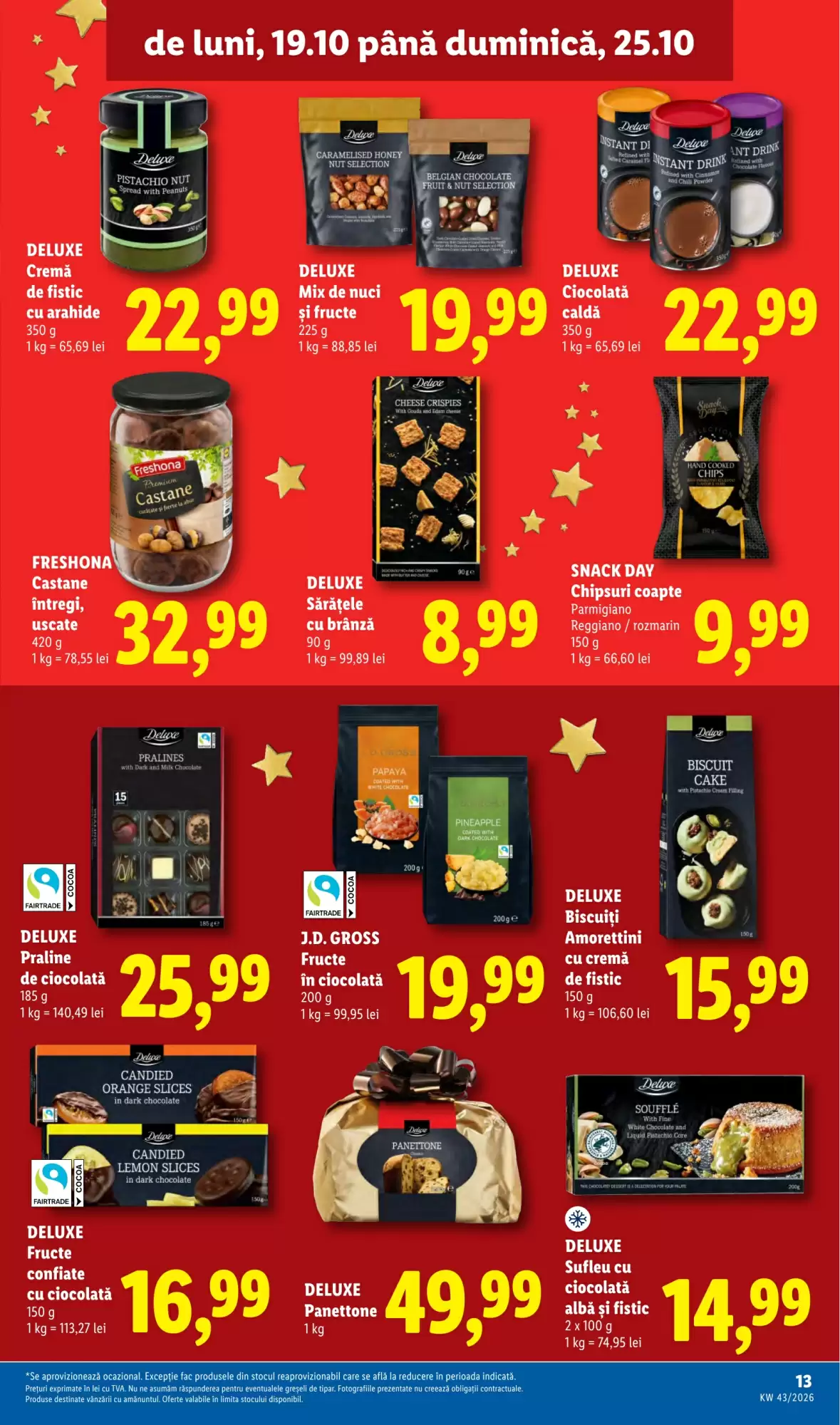 Catalogul cu oferte Lidl valabil de la 19.10.2026 - Pagina 13.