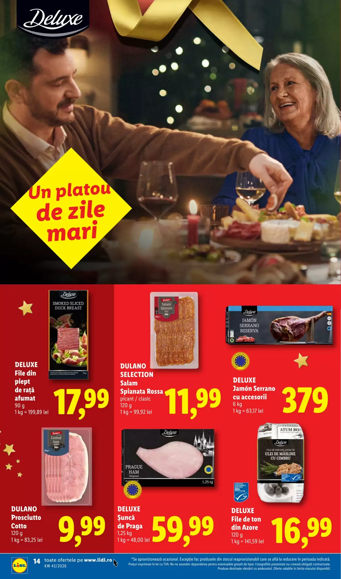 Catalogul cu oferte Lidl valabil de la 19.10.2026 - Pagina 14.