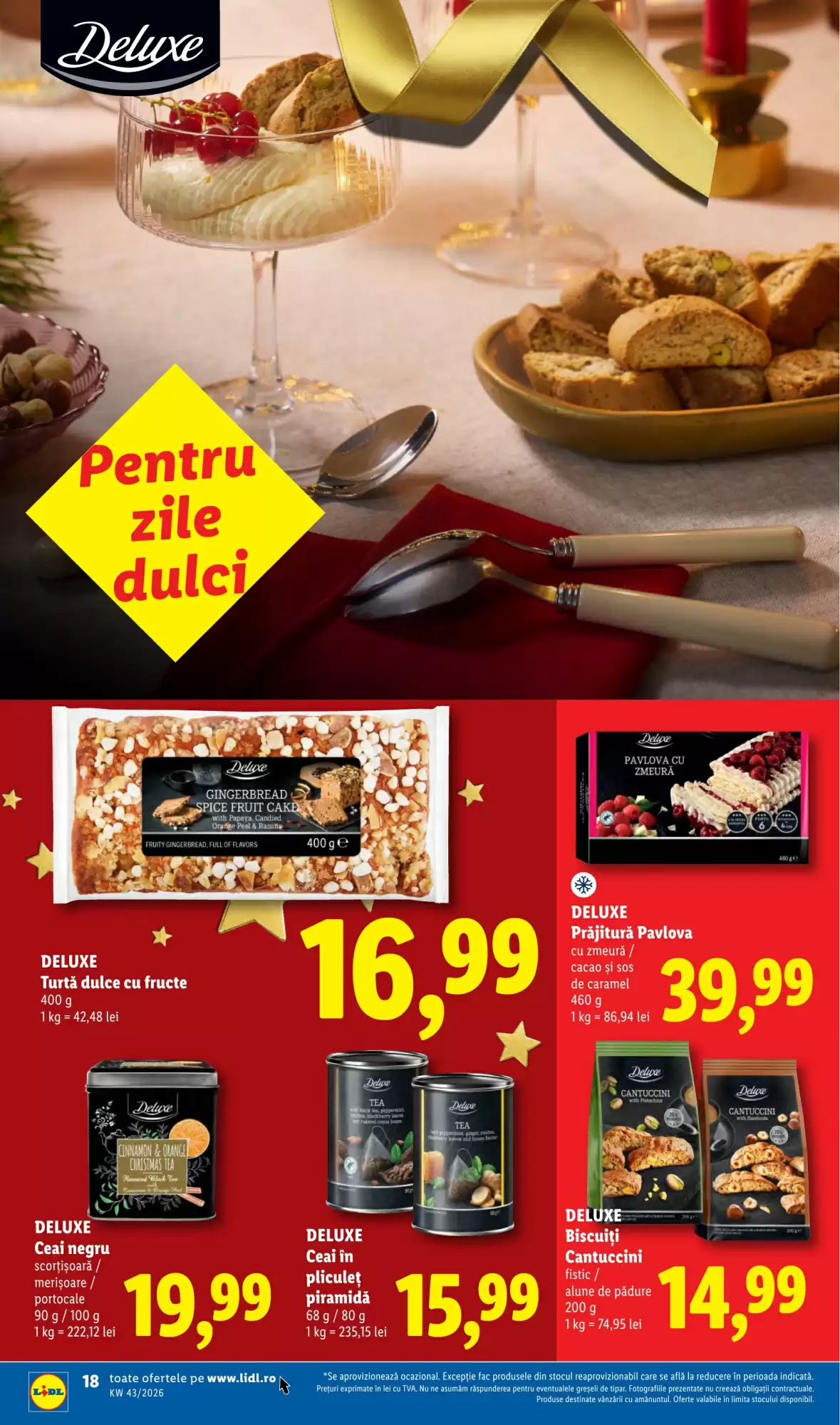 Catalogul cu oferte Lidl valabil de la 19.10.2026 - Pagina 18.
