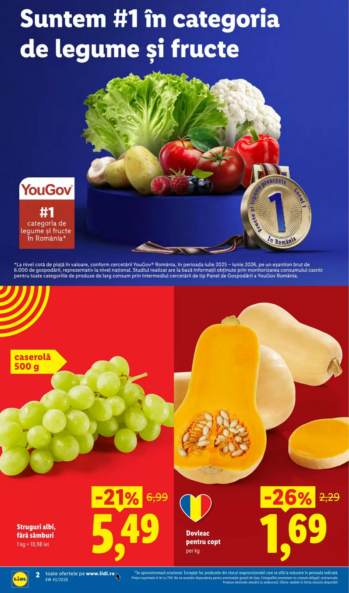 Catalogul cu oferte Lidl valabil de la 19.10.2026 - Pagina 2.