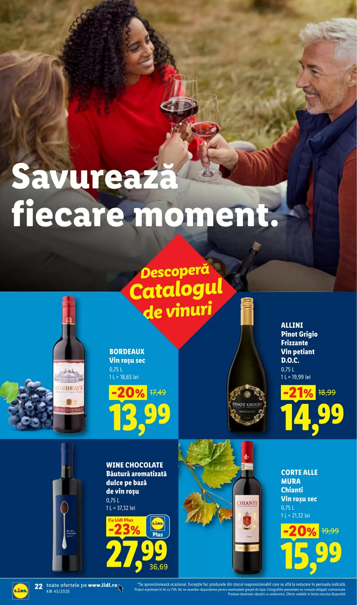 Catalogul cu oferte Lidl valabil de la 19.10.2026 - Pagina 22.