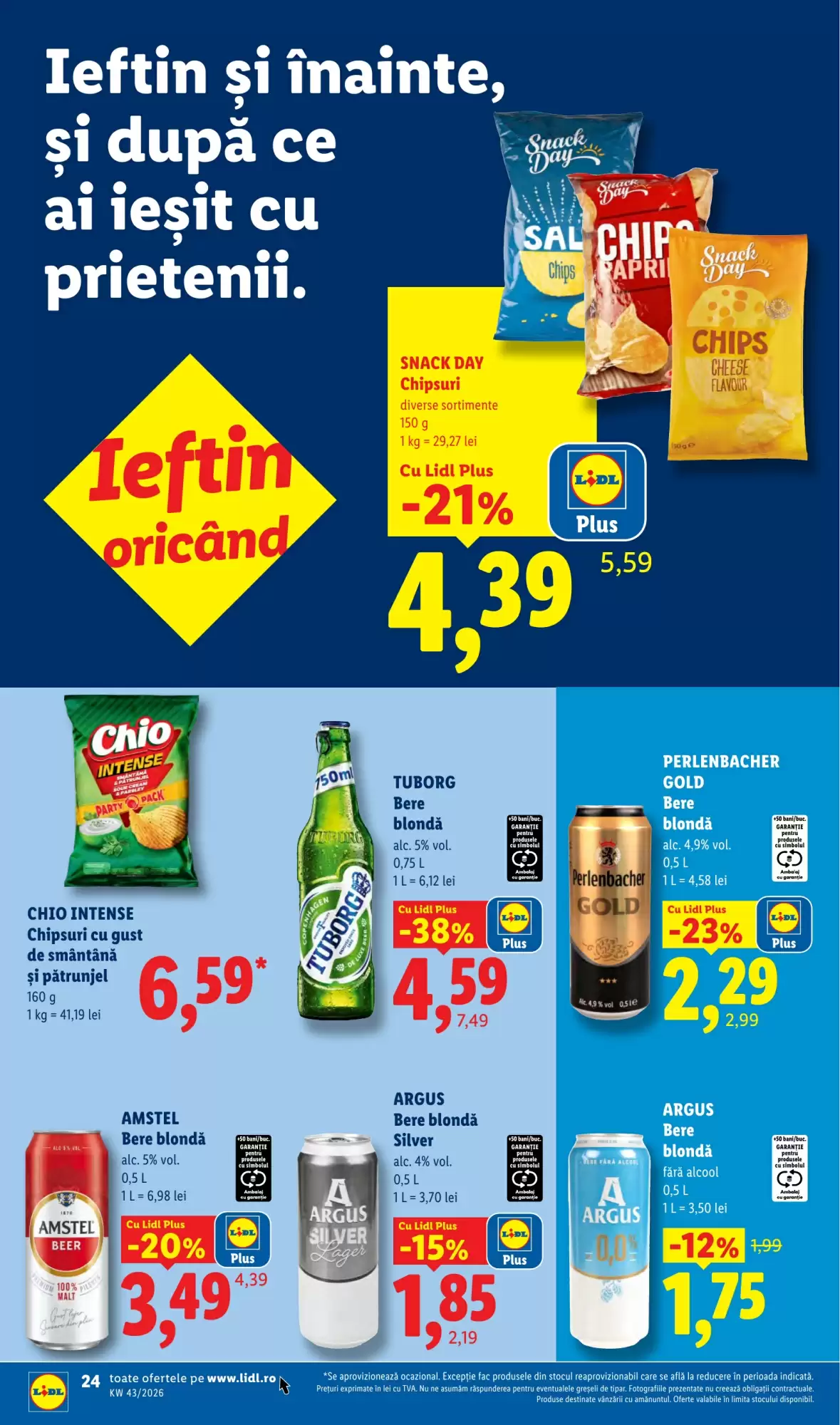 Catalogul cu oferte Lidl valabil de la 19.10.2026 - Pagina 24.