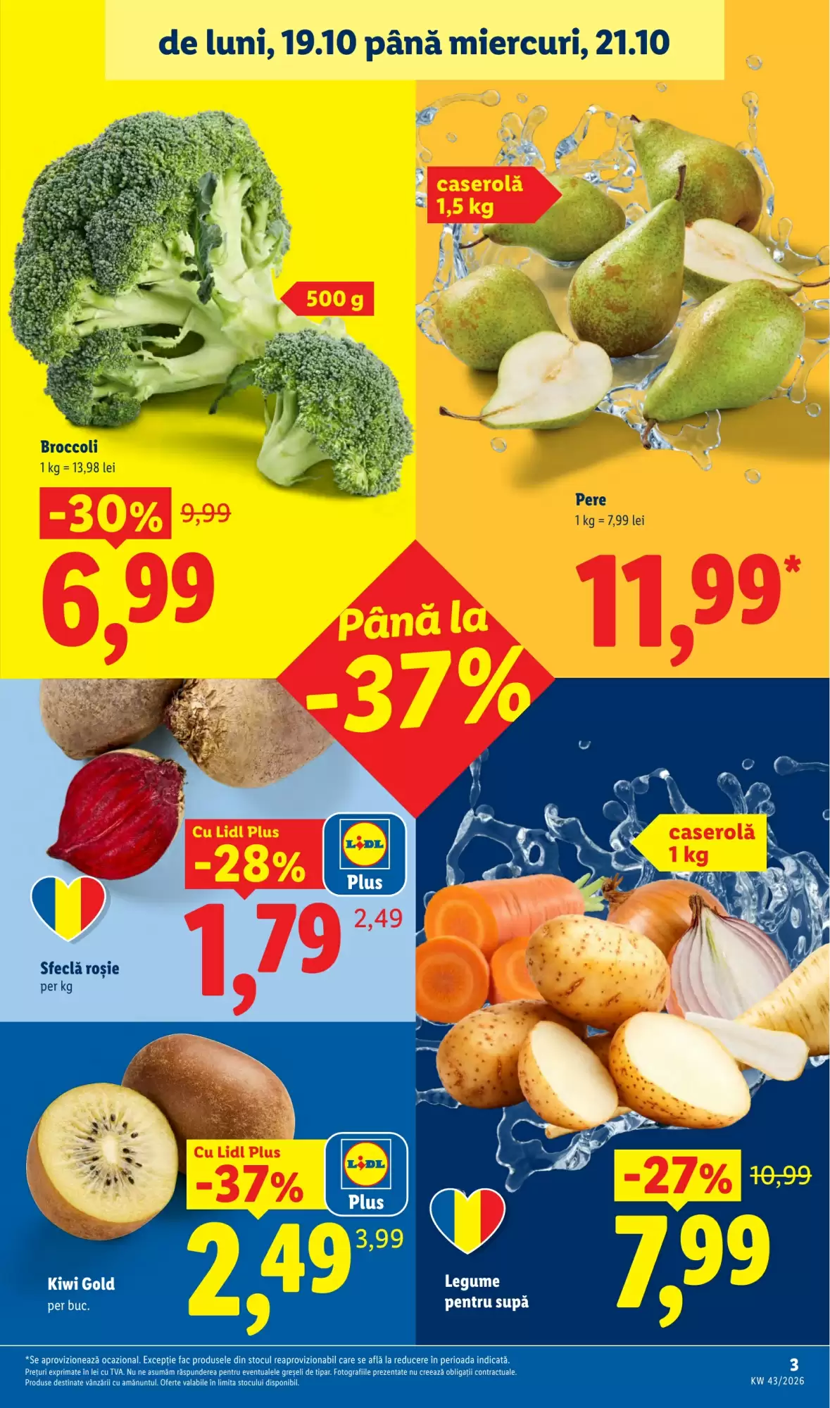 Catalogul cu oferte Lidl valabil de la 19.10.2026 - Pagina 3.