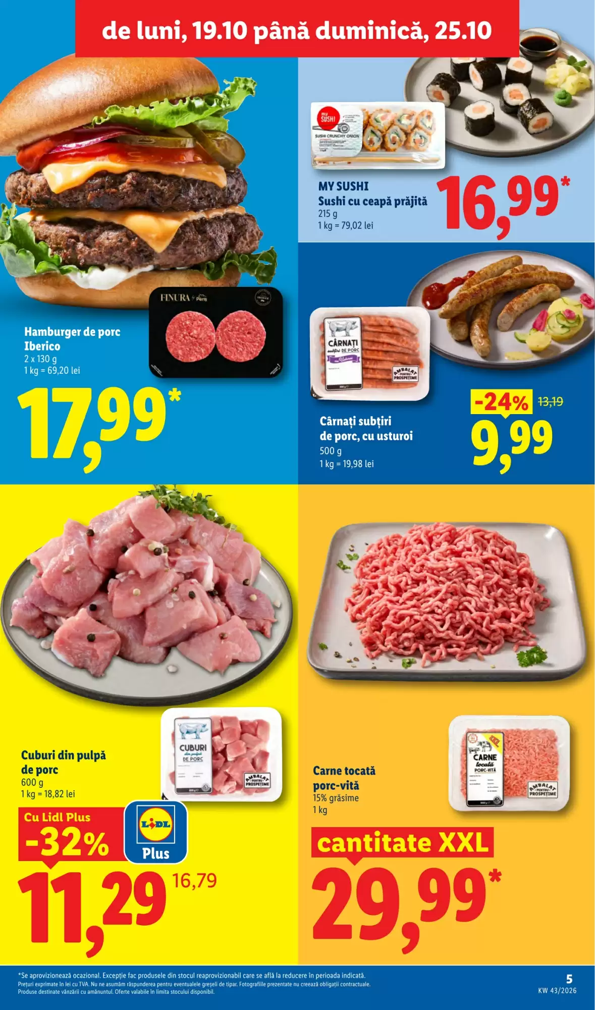 Catalogul cu oferte Lidl valabil de la 19.10.2026 - Pagina 5.