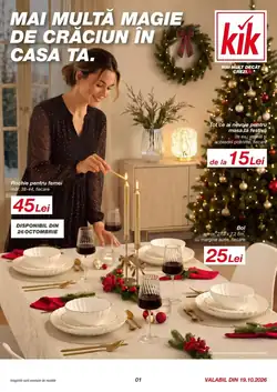 Catalogul cu oferte Kik valabil de la 19.10.2026