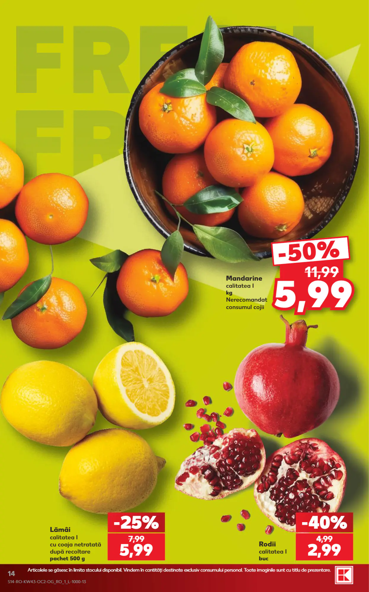Catalogul cu oferte Kaufland valabil de la 21.10.2026 - Pagina 14.