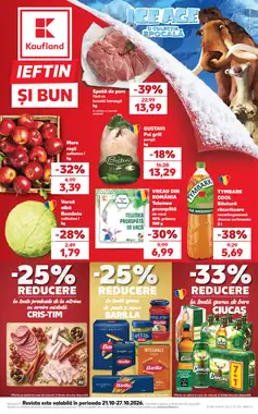 Catalogul cu oferte Kaufland valabil de la 21.10.2026
