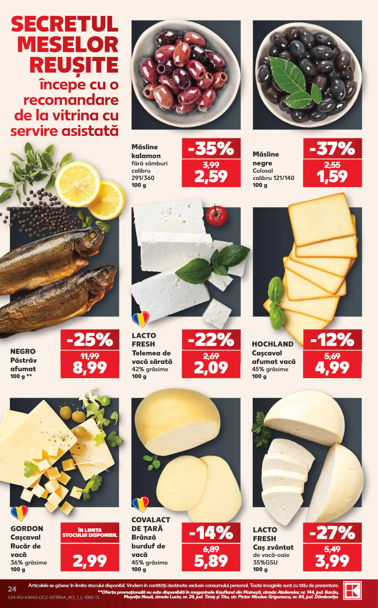 Catalogul cu oferte Kaufland valabil de la 21.10.2026 - Pagina 24.