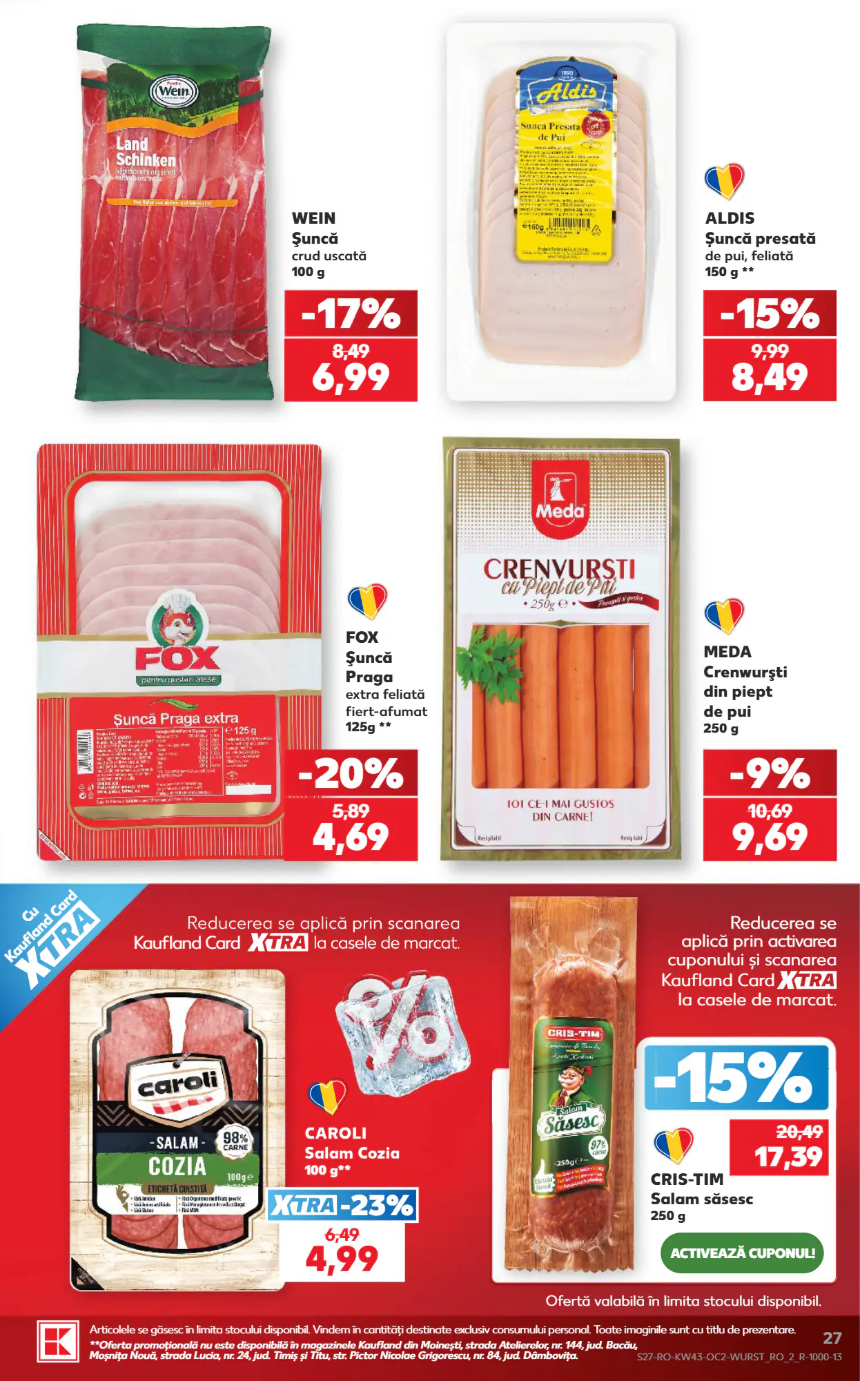 Catalogul cu oferte Kaufland valabil de la 21.10.2026 - Pagina 27.