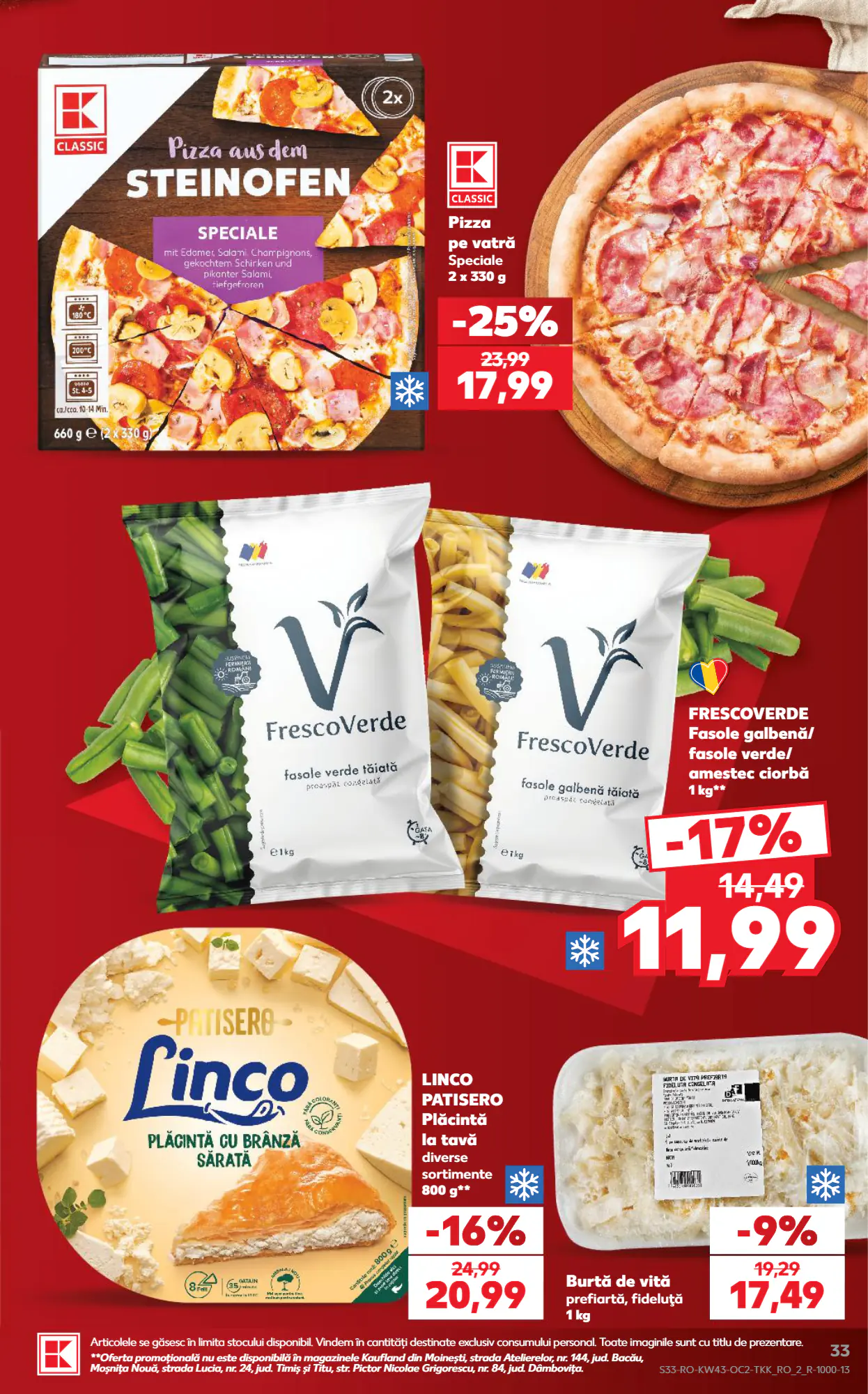 Catalogul cu oferte Kaufland valabil de la 21.10.2026 - Pagina 33.