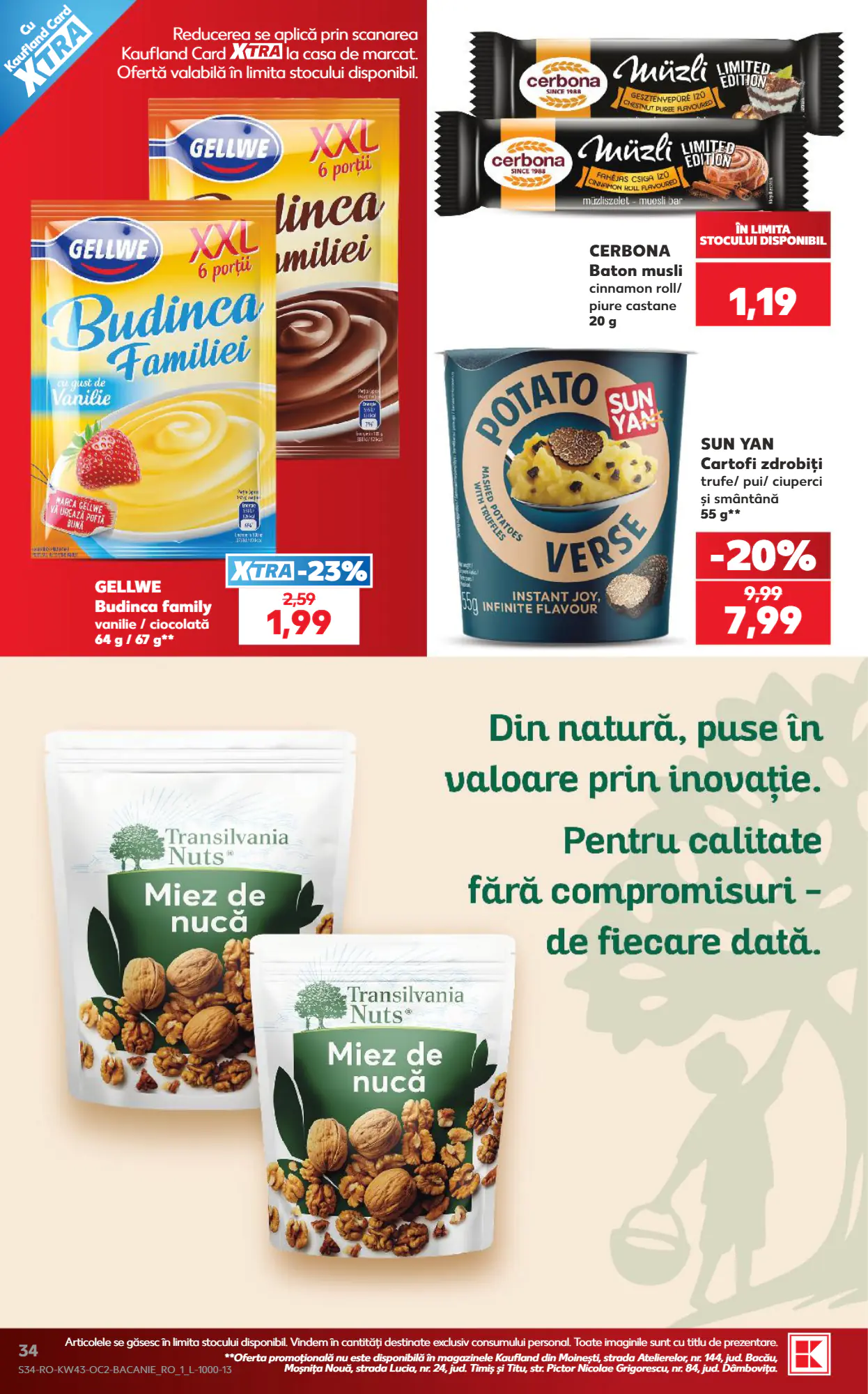 Catalogul cu oferte Kaufland valabil de la 21.10.2026 - Pagina 34.