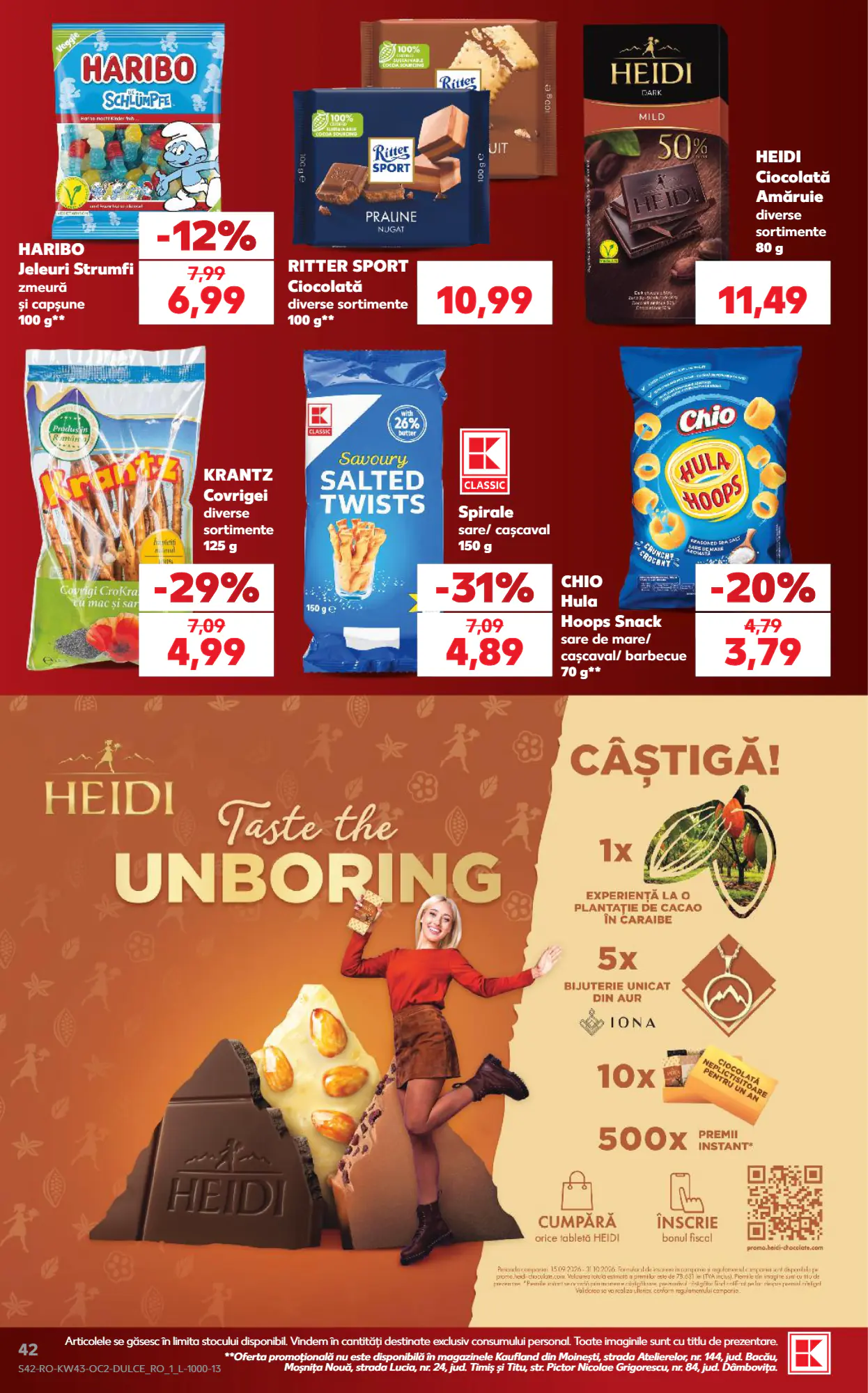 Catalogul cu oferte Kaufland valabil de la 21.10.2026 - Pagina 42.
