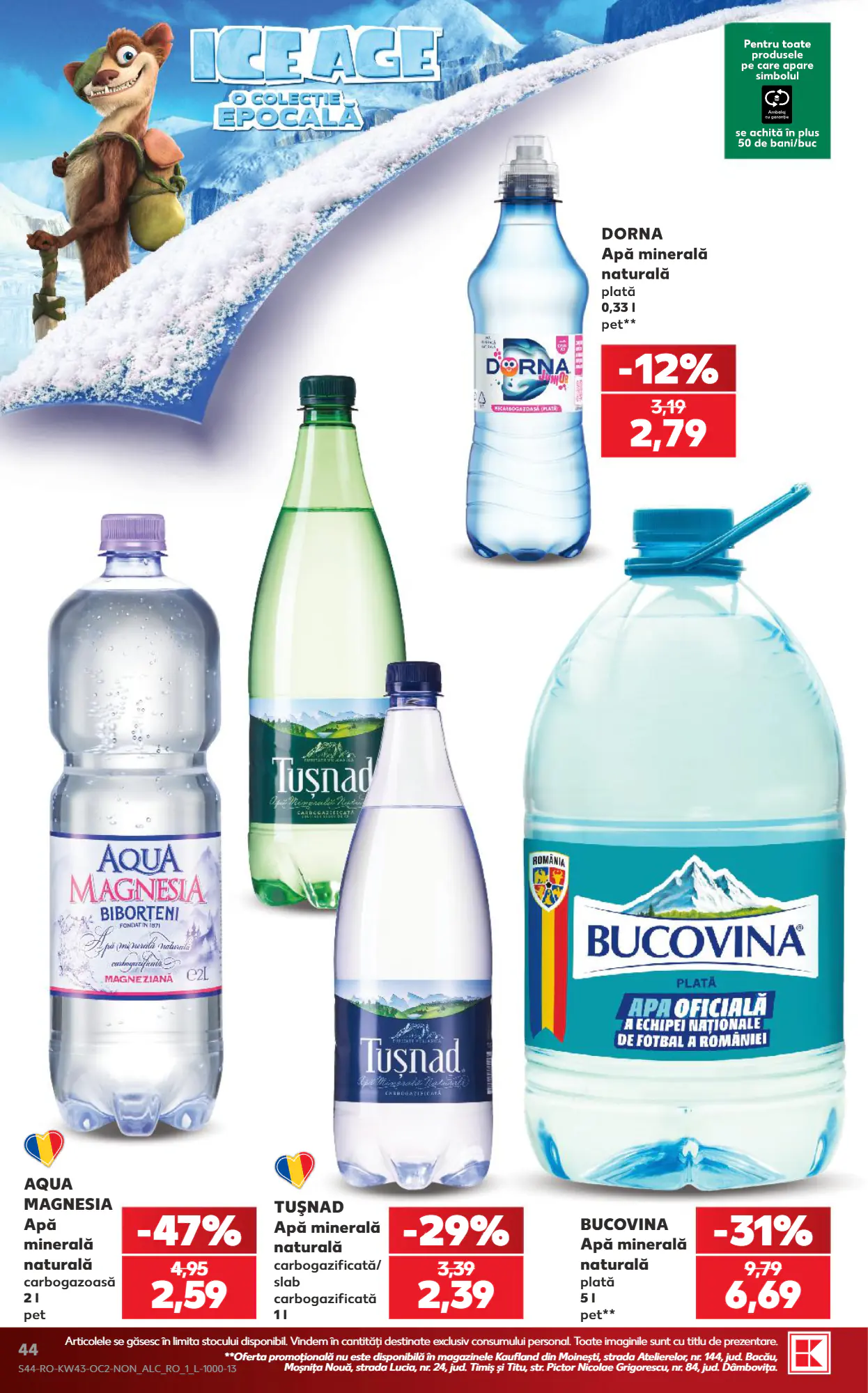 Catalogul cu oferte Kaufland valabil de la 21.10.2026 - Pagina 44.