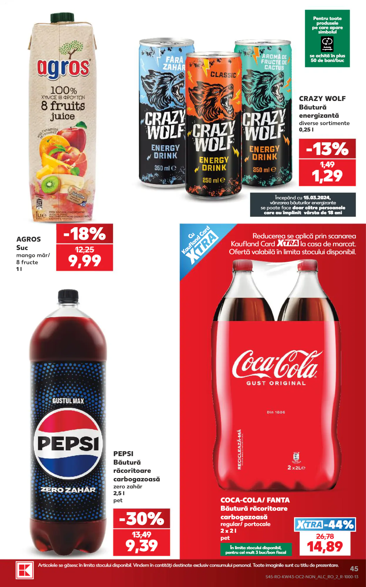 Catalogul cu oferte Kaufland valabil de la 21.10.2026 - Pagina 45.