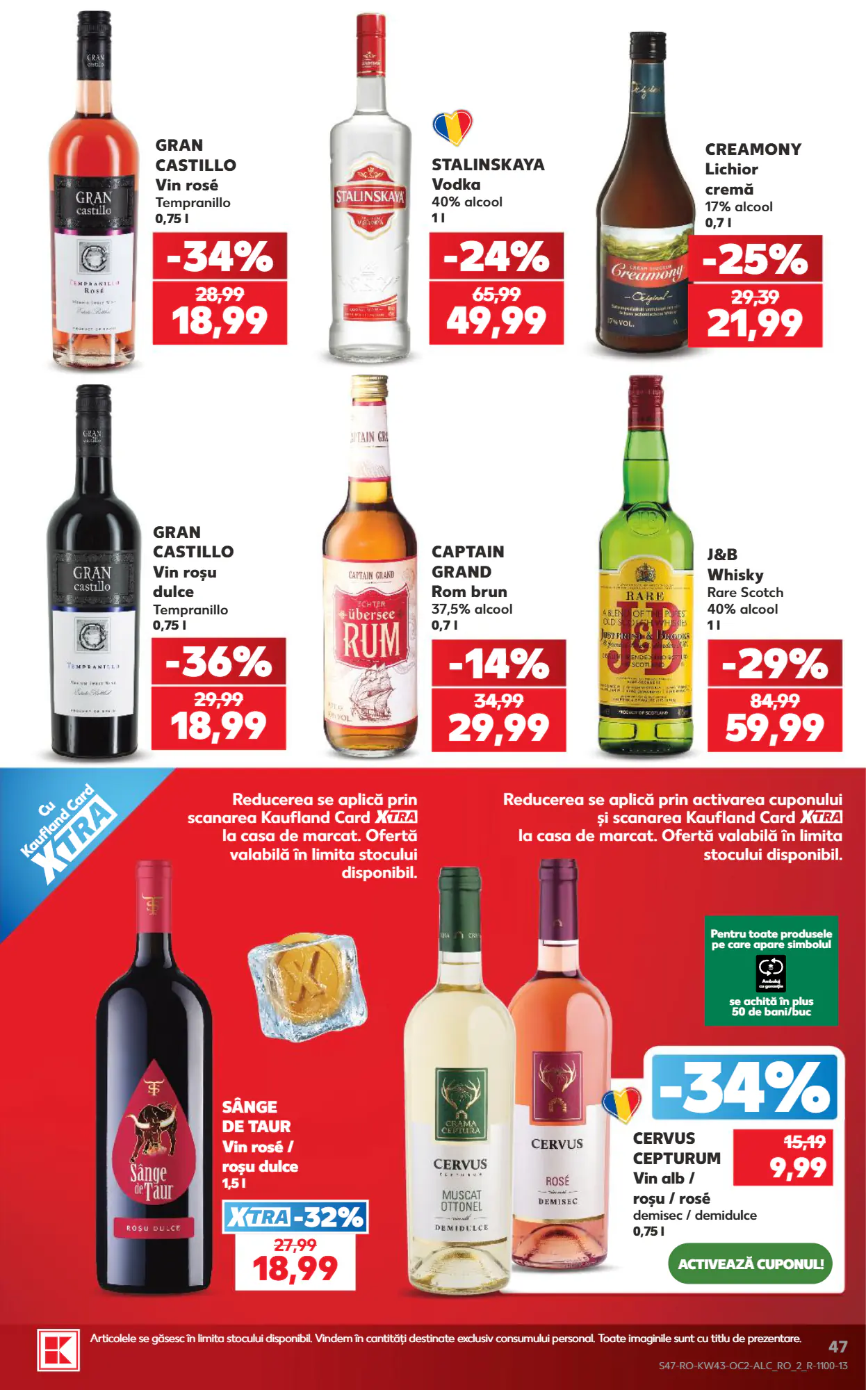 Catalogul cu oferte Kaufland valabil de la 21.10.2026 - Pagina 47.