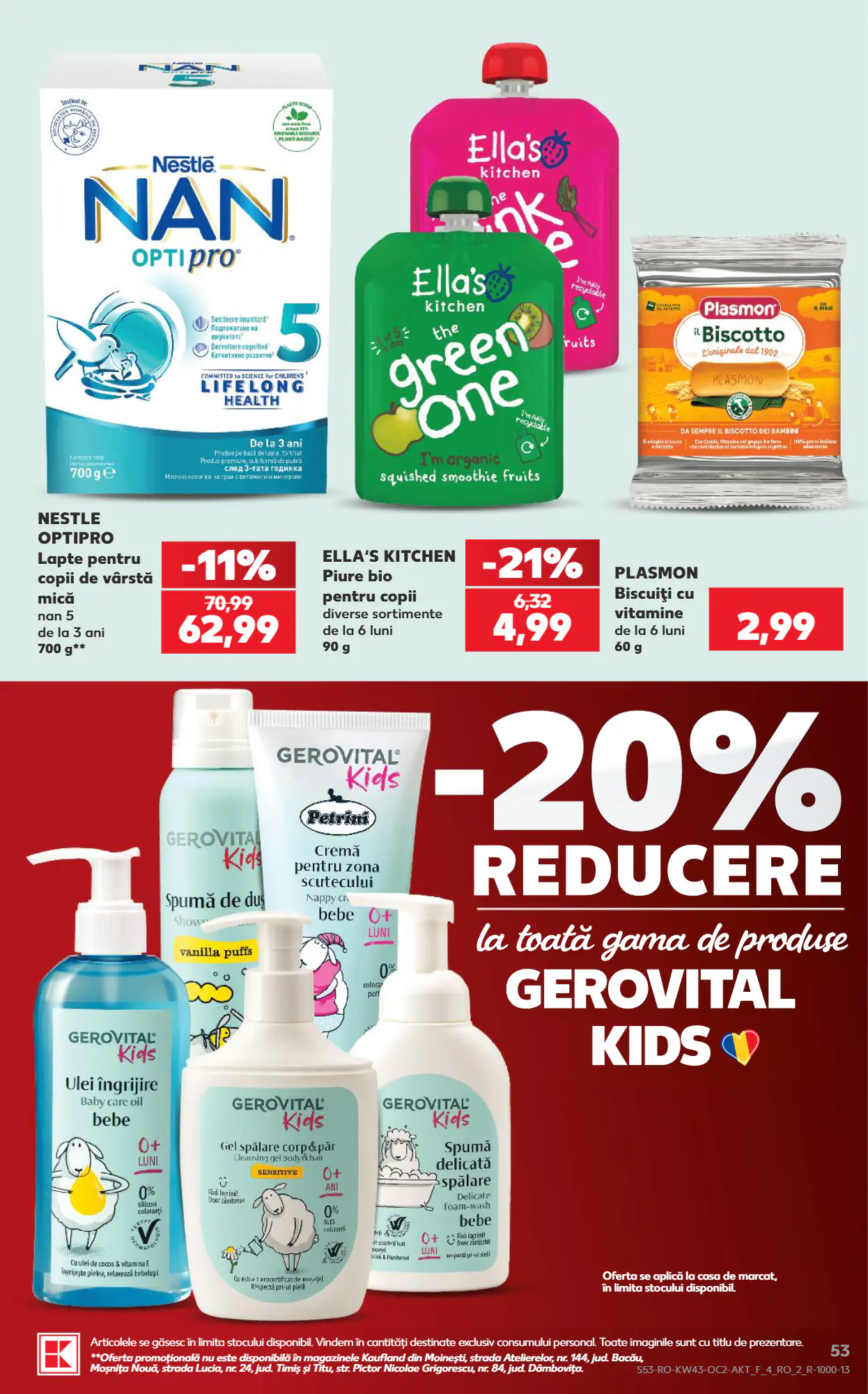 Catalogul cu oferte Kaufland valabil de la 21.10.2026 - Pagina 53.
