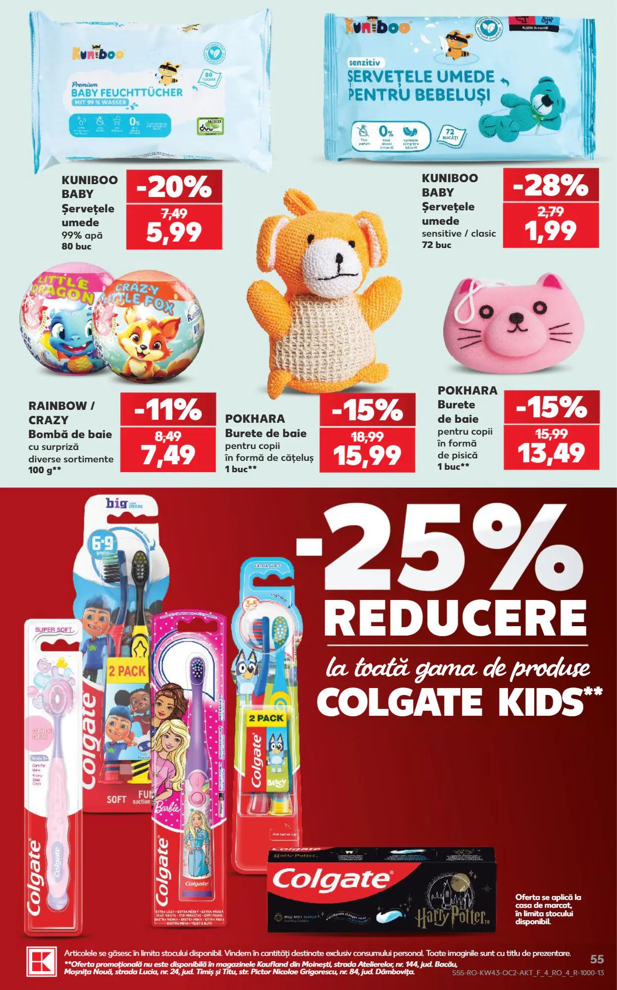 Catalogul cu oferte Kaufland valabil de la 21.10.2026 - Pagina 55.