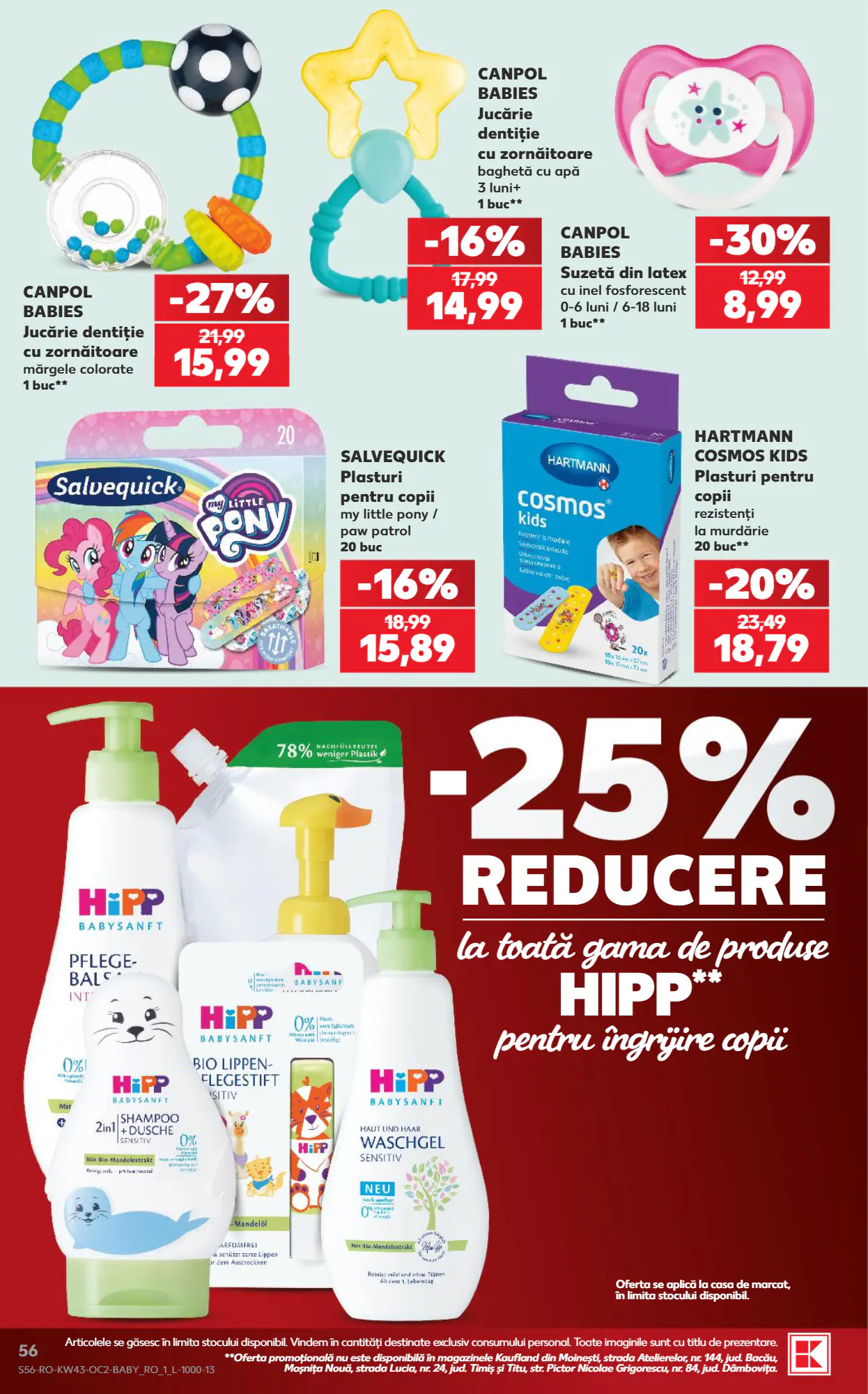 Catalogul cu oferte Kaufland valabil de la 21.10.2026 - Pagina 56.