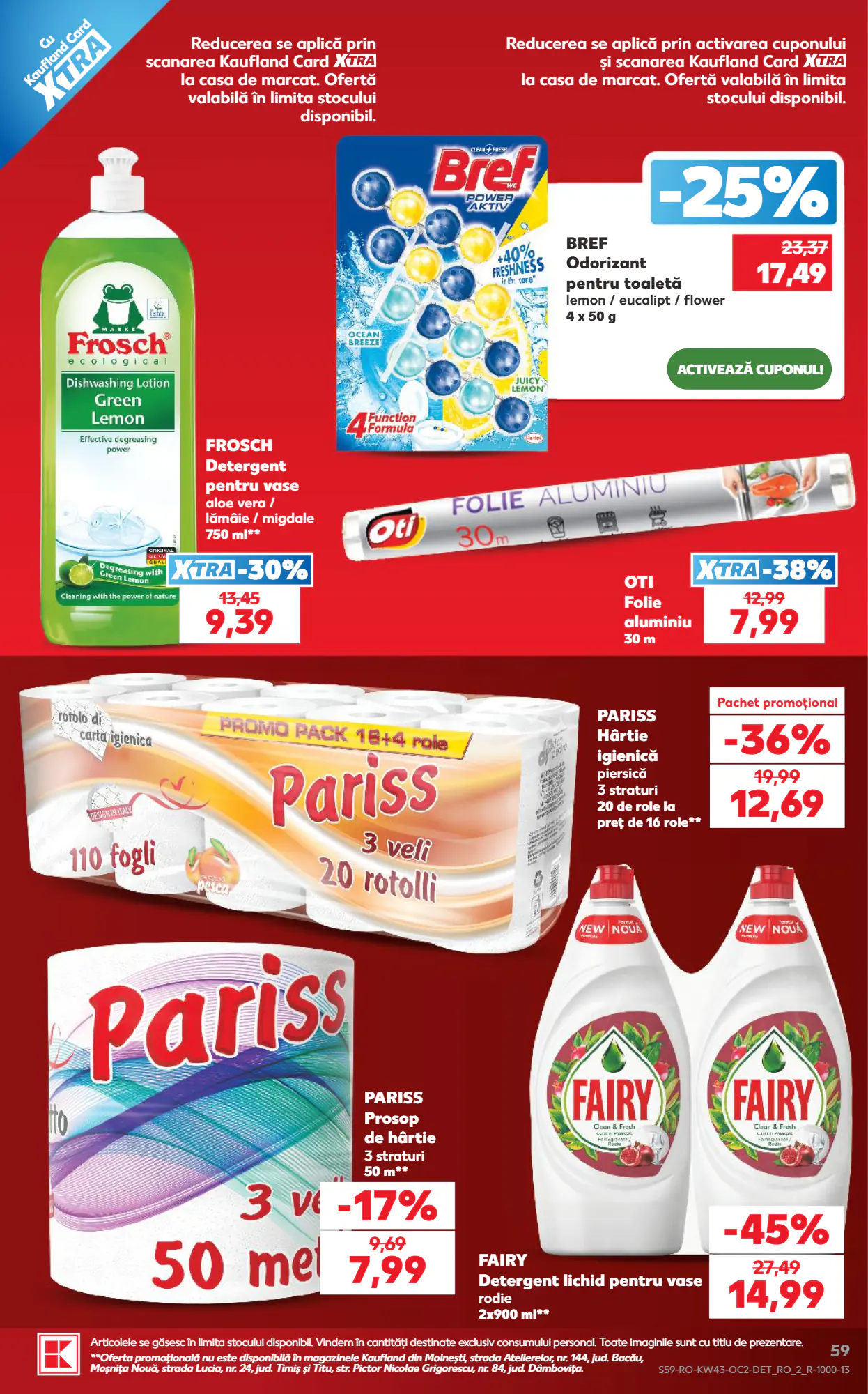 Catalogul cu oferte Kaufland valabil de la 21.10.2026 - Pagina 59.