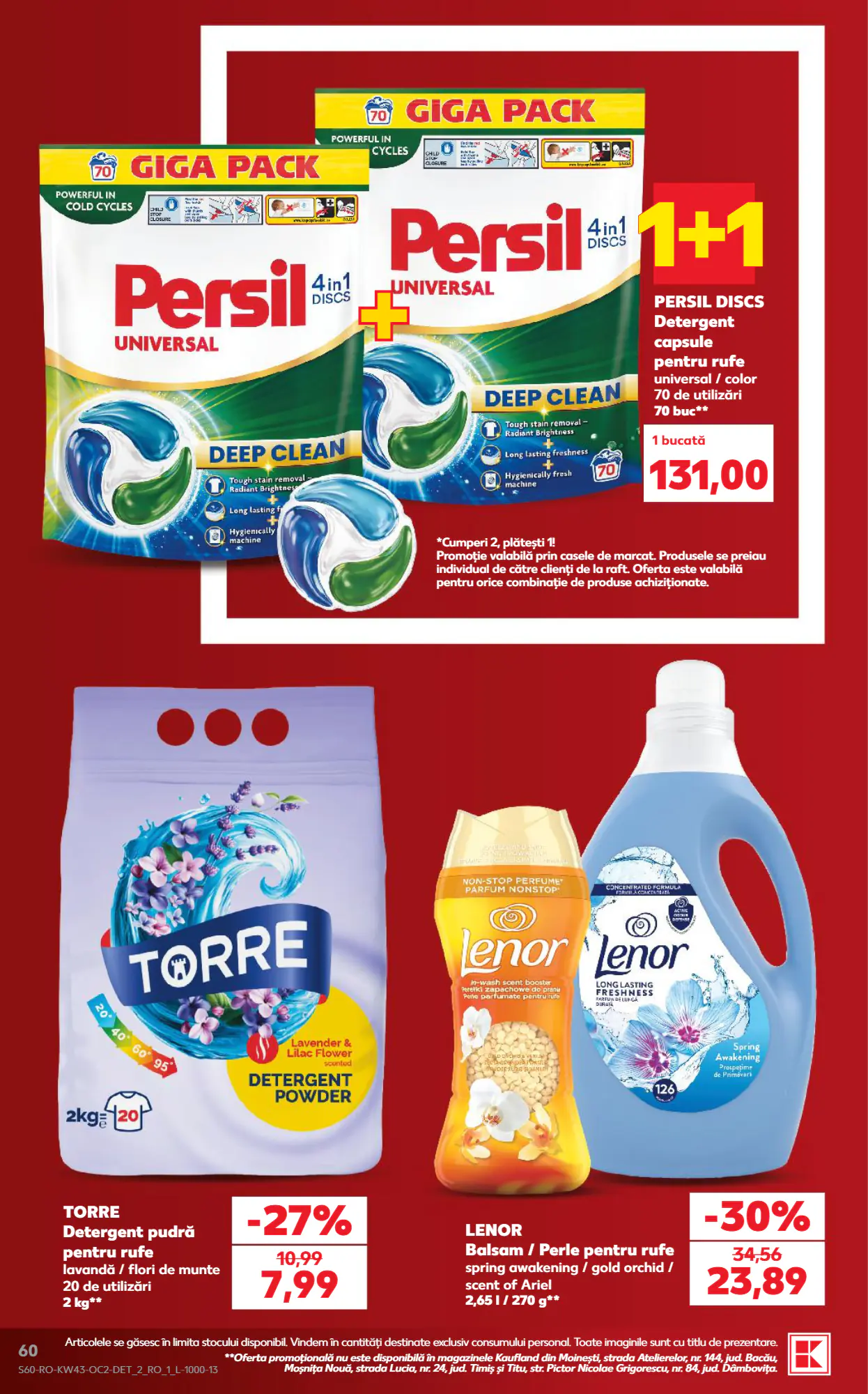 Catalogul cu oferte Kaufland valabil de la 21.10.2026 - Pagina 60.