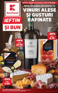 Catalogul cu oferte Kaufland valabil de la 21.10.2026
