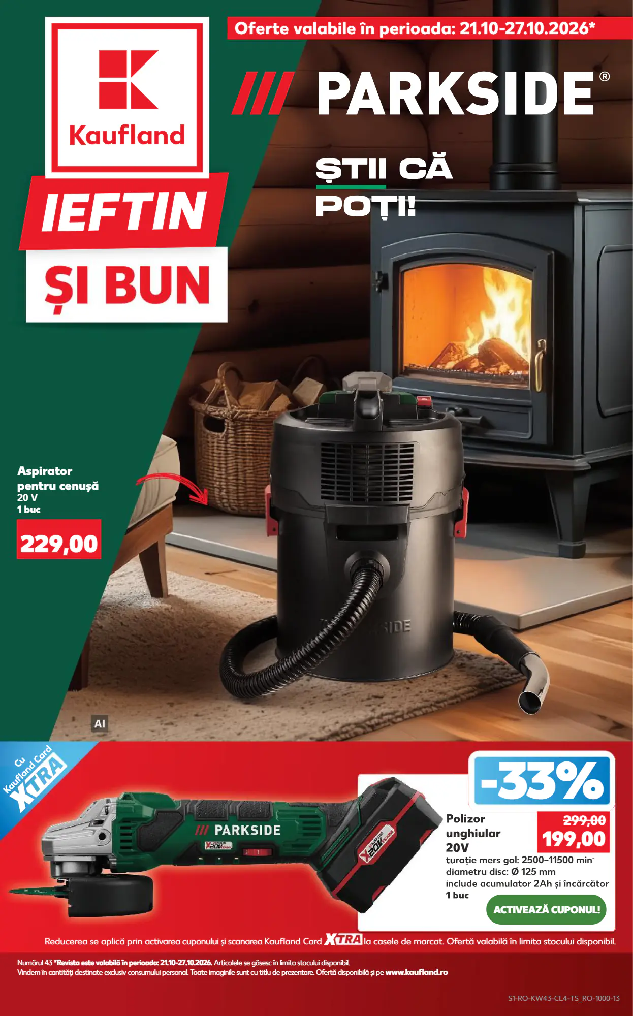 Catalogul cu oferte Kaufland valabil de la 21.10.2026 - Pagina 1.