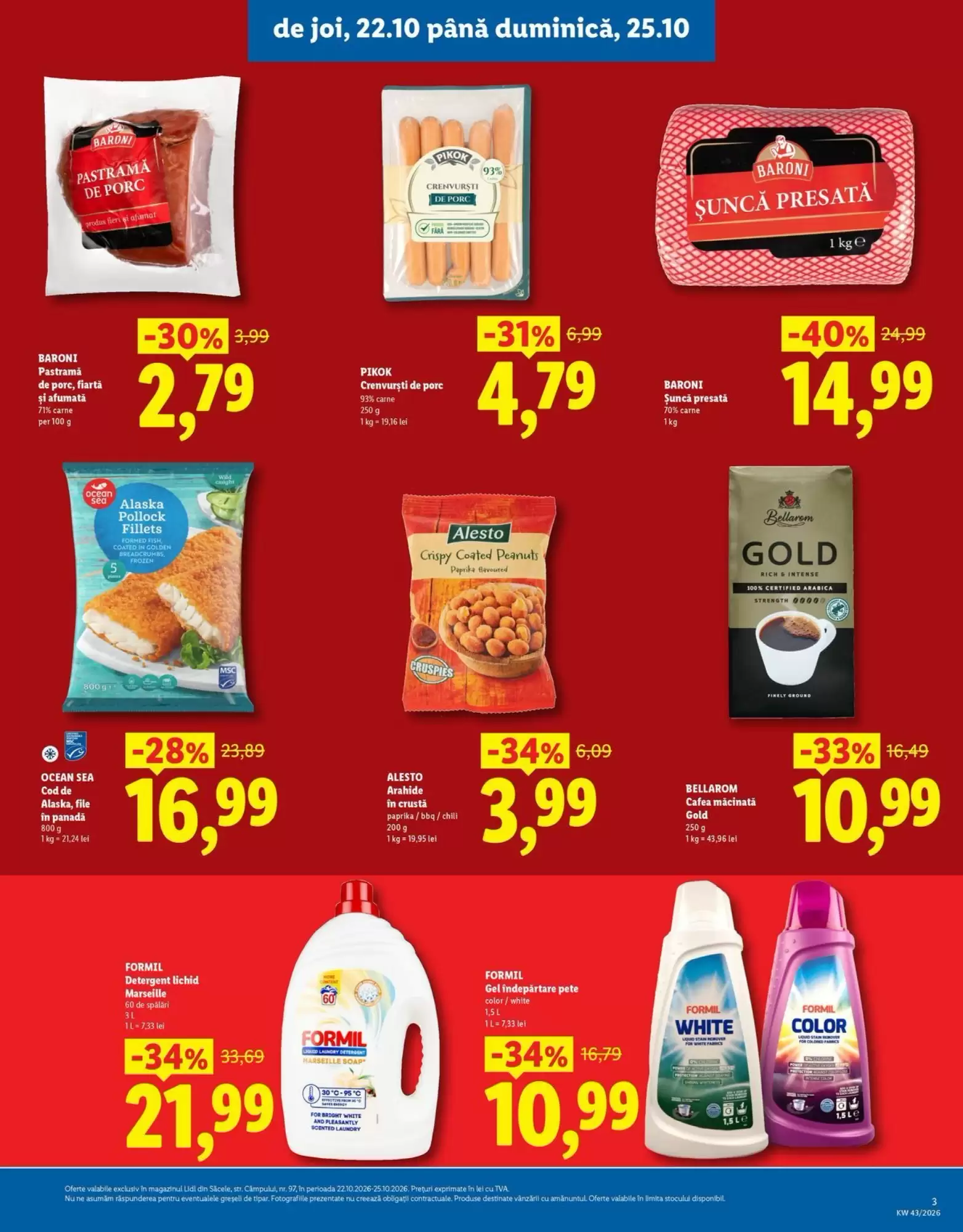 Catalogul cu oferte Lidl valabil de la 22.10.2026 - Pagina 3.