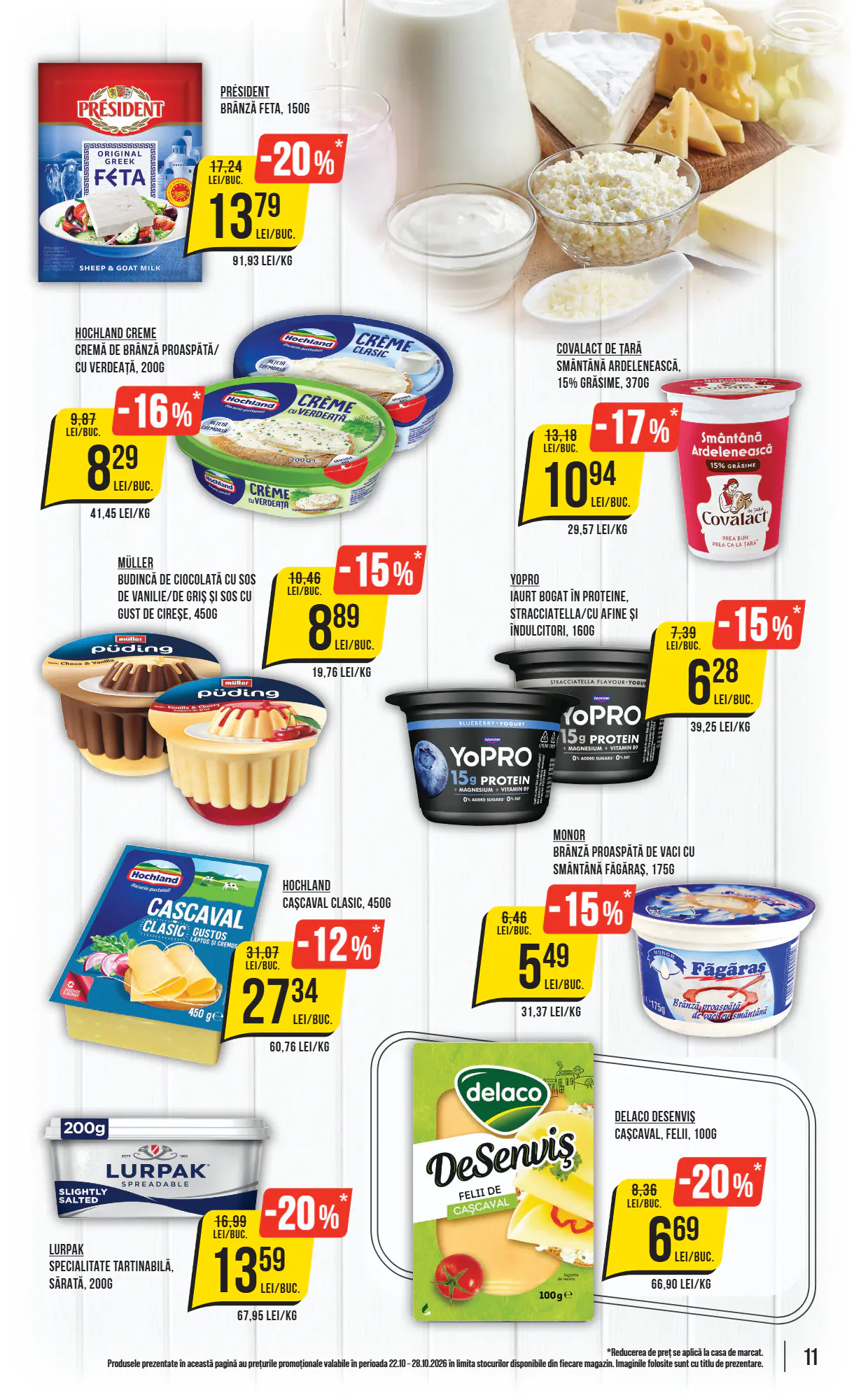 Catalogul cu oferte Mega Image valabil de la 22.10.2026 - Pagina 11.