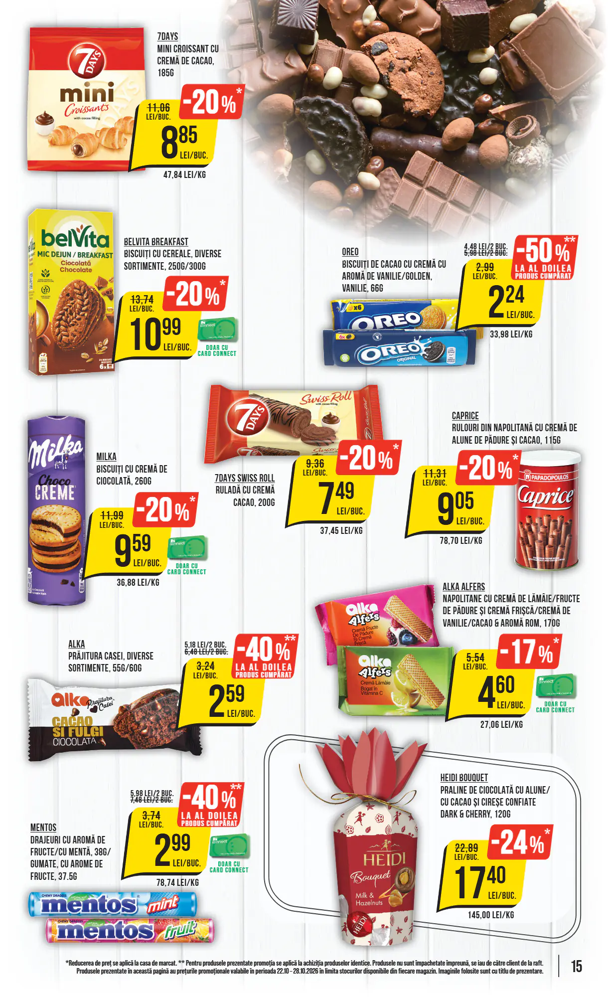 Catalogul cu oferte Mega Image valabil de la 22.10.2026 - Pagina 15.