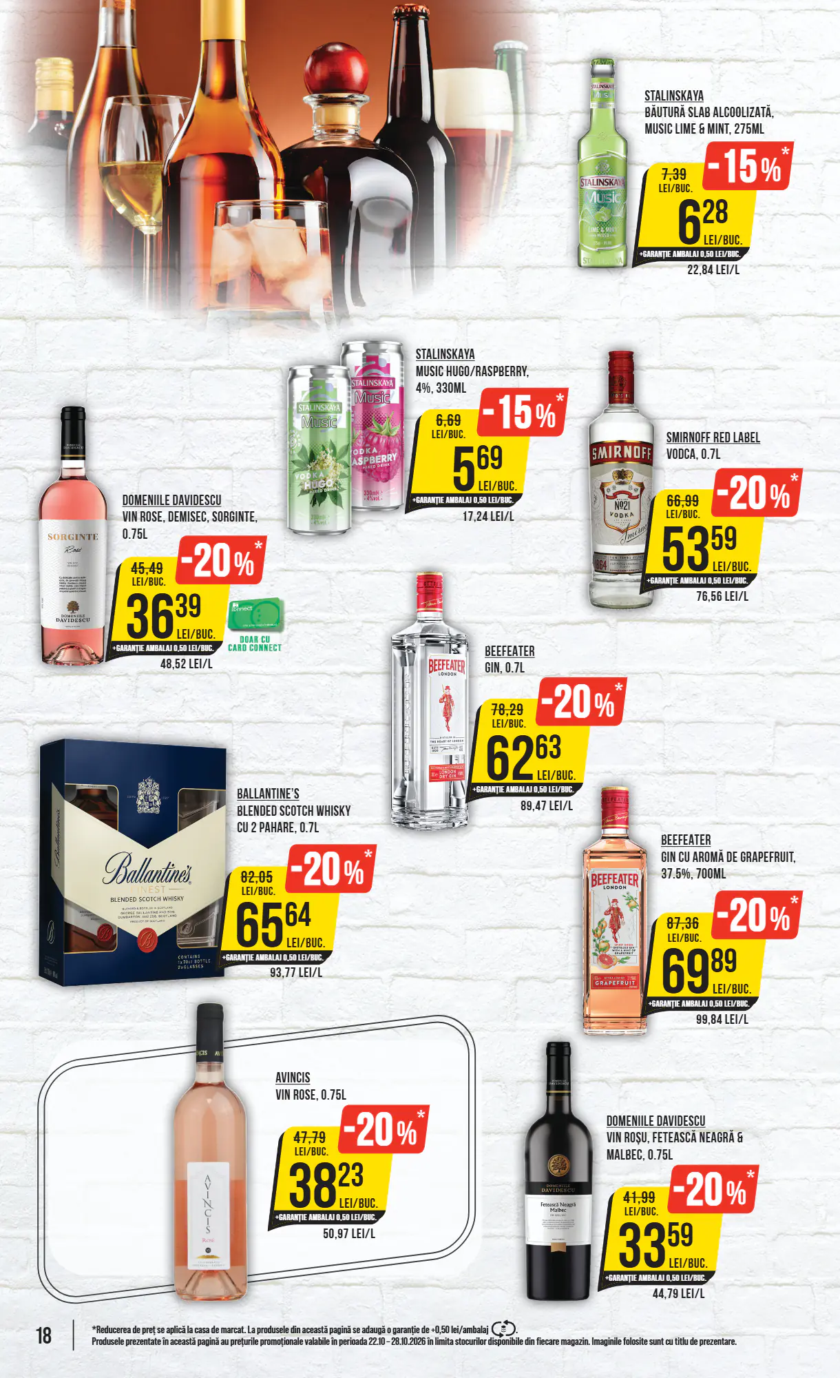 Catalogul cu oferte Mega Image valabil de la 22.10.2026 - Pagina 18.