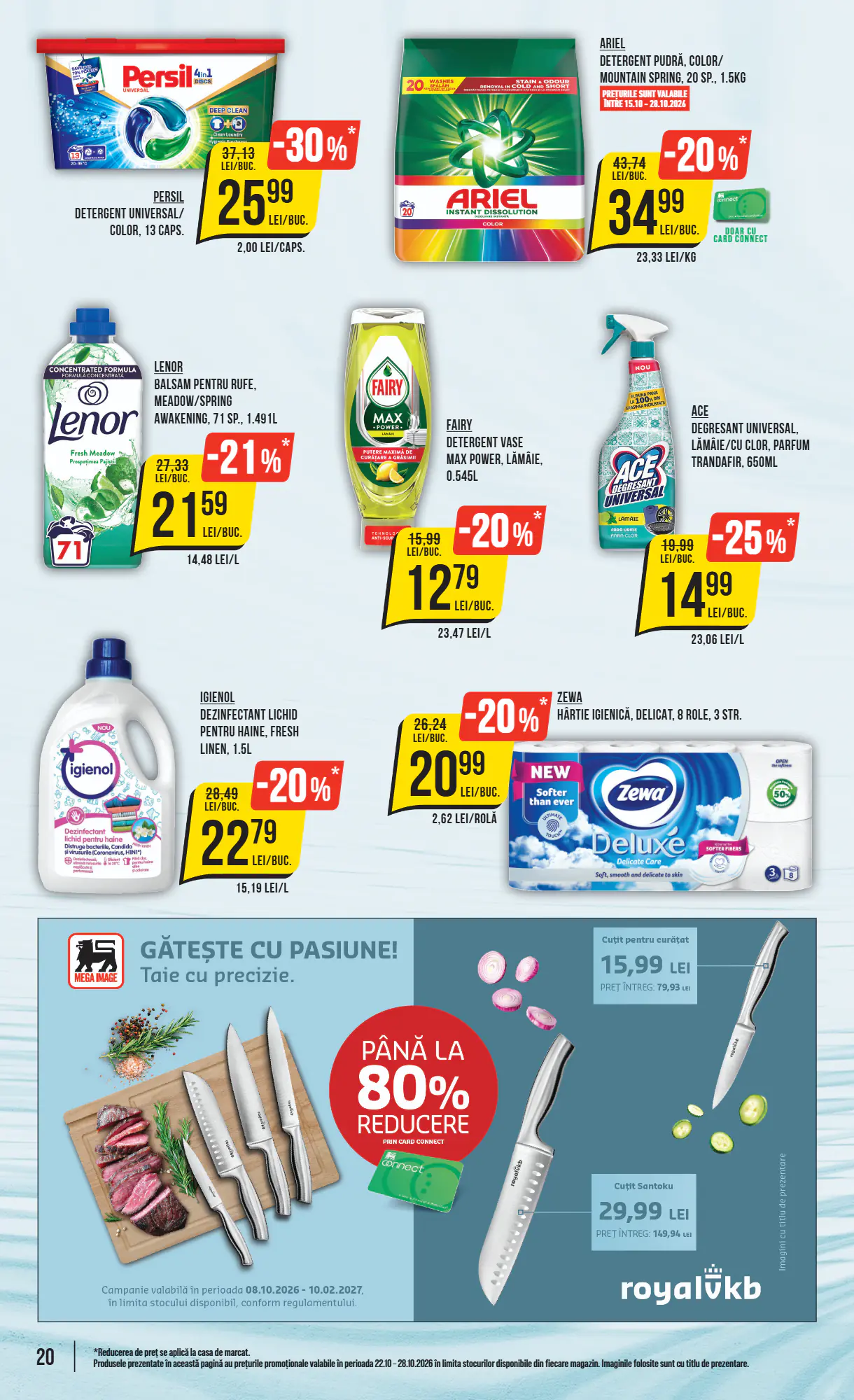 Catalogul cu oferte Mega Image valabil de la 22.10.2026 - Pagina 20.