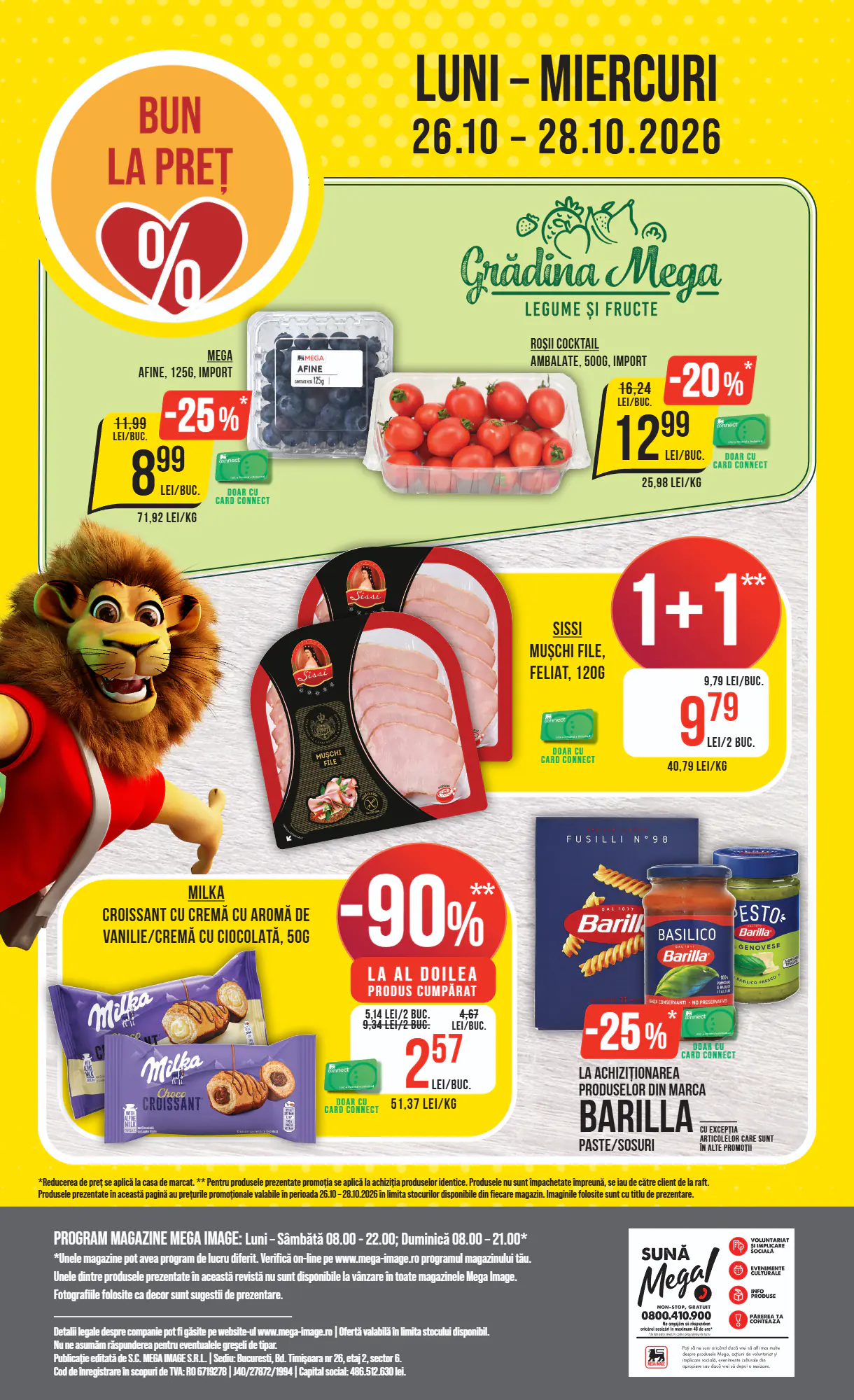 Catalogul cu oferte Mega Image valabil de la 22.10.2026 - Pagina 24.