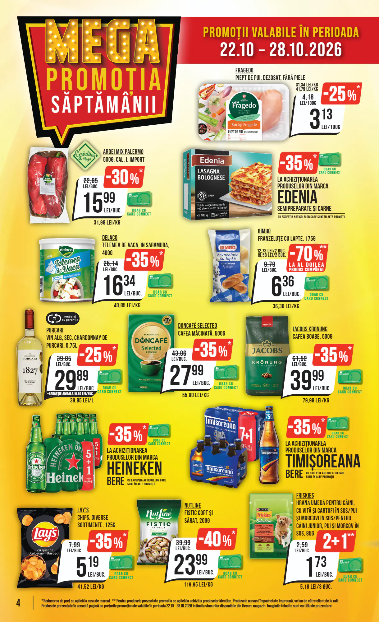 Catalogul cu oferte Mega Image valabil de la 22.10.2026 - Pagina 4.
