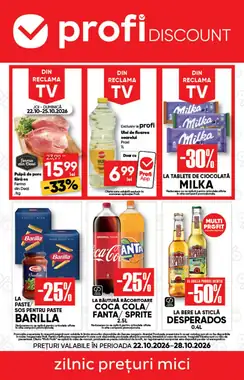 Catalogul cu oferte PROFI valabil de la 22.10.2026