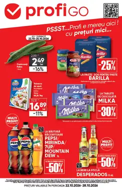 Catalogul cu oferte PROFI valabil de la 22.10.2026
