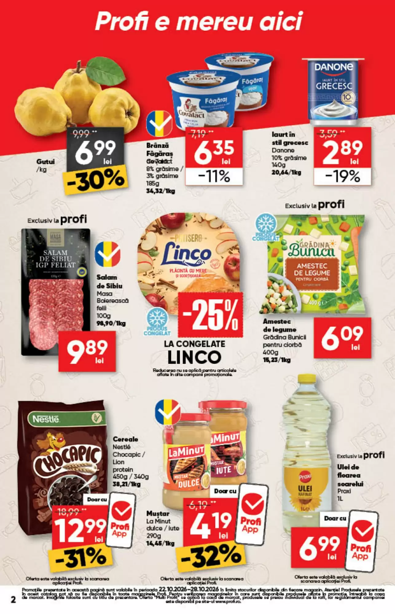 Catalogul cu oferte PROFI valabil de la 22.10.2026 - Pagina 2.