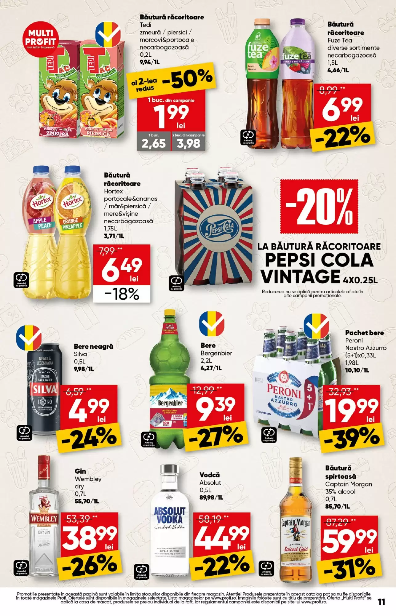 Catalogul cu oferte PROFI valabil de la 22.10.2026 - Pagina 11.
