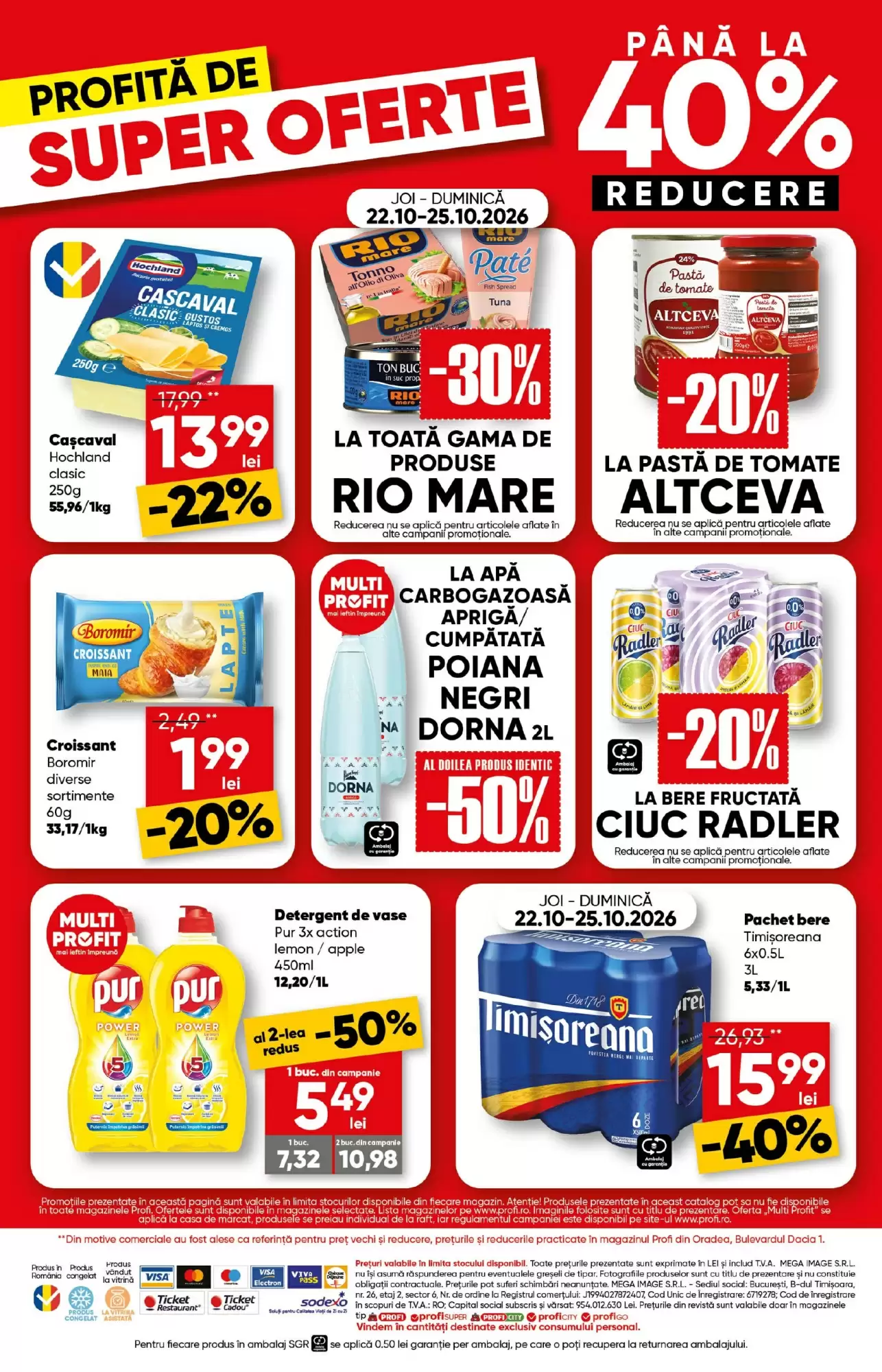 Catalogul cu oferte PROFI valabil de la 22.10.2026 - Pagina 18.
