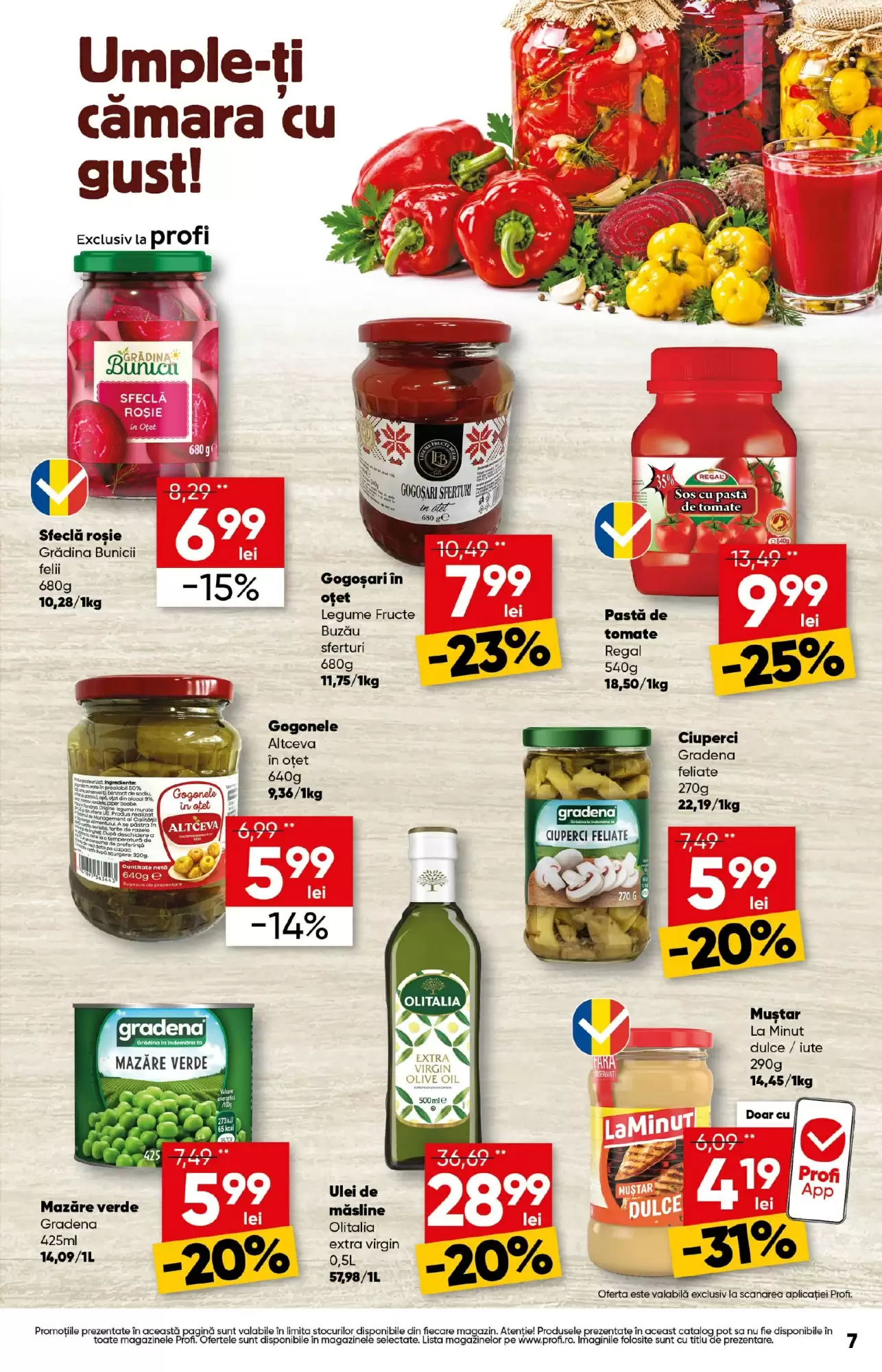 Catalogul cu oferte PROFI valabil de la 22.10.2026 - Pagina 7.